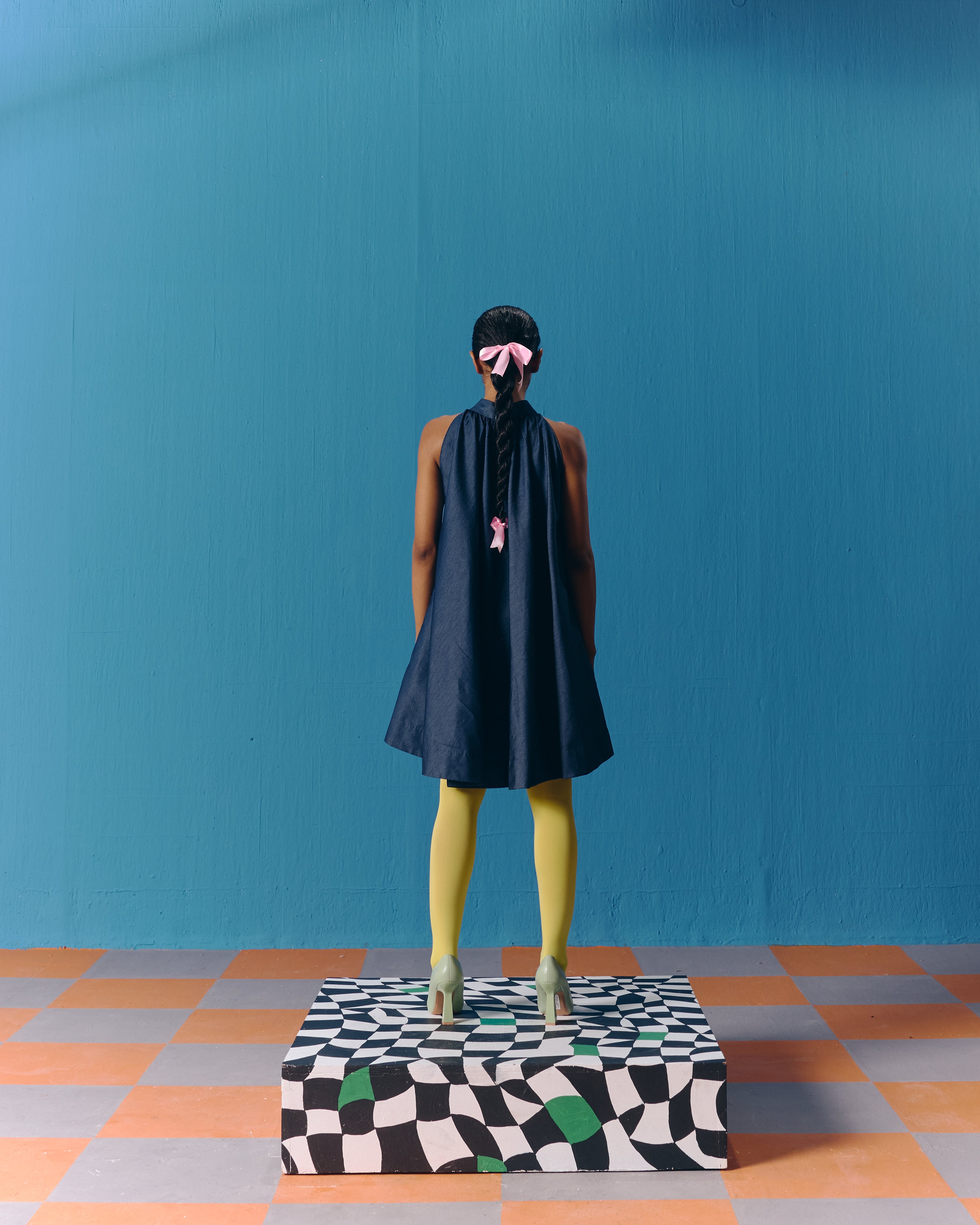 THE CELESTIAL DENIM DRESS