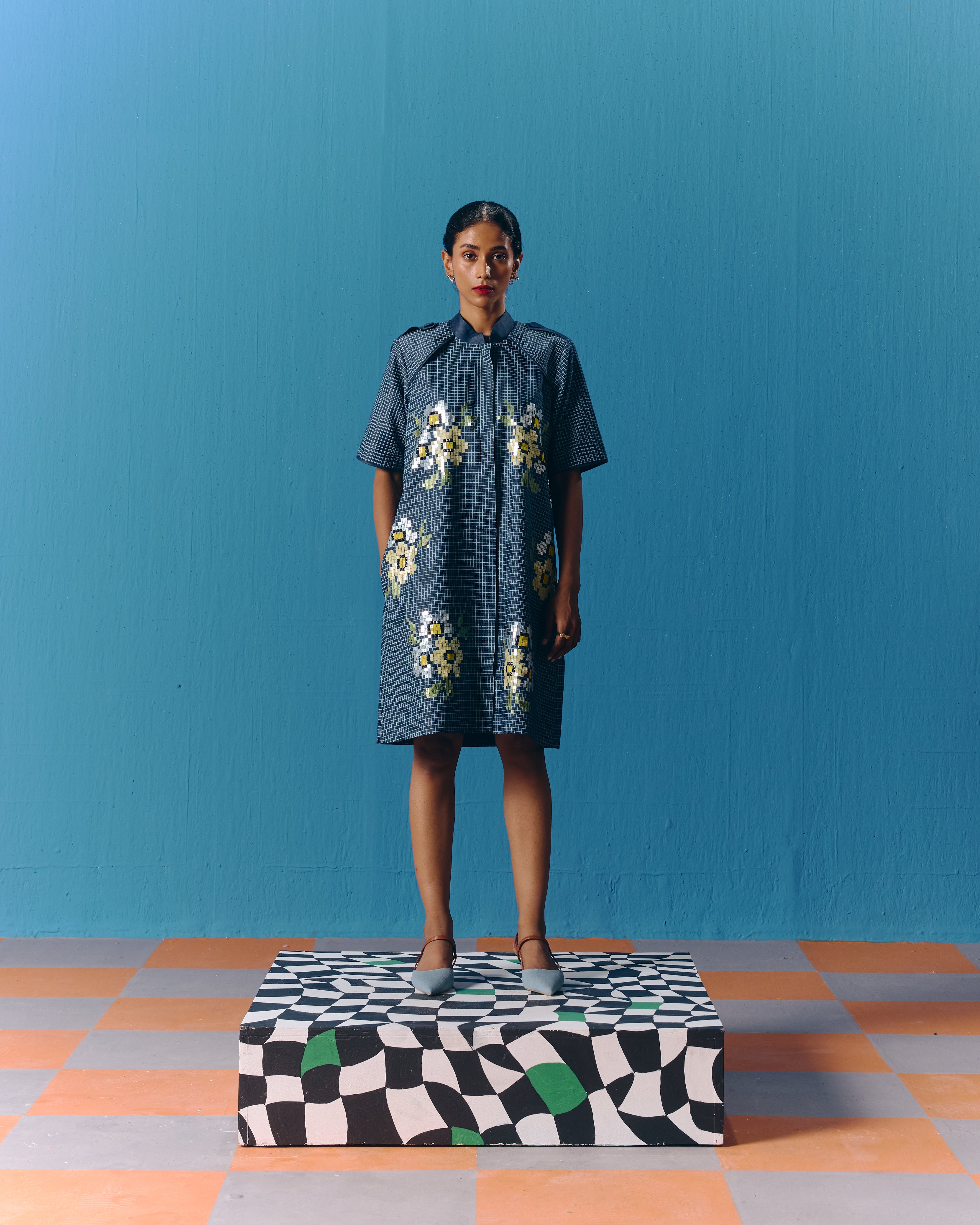 STARLET DENIM JACKET DRESS