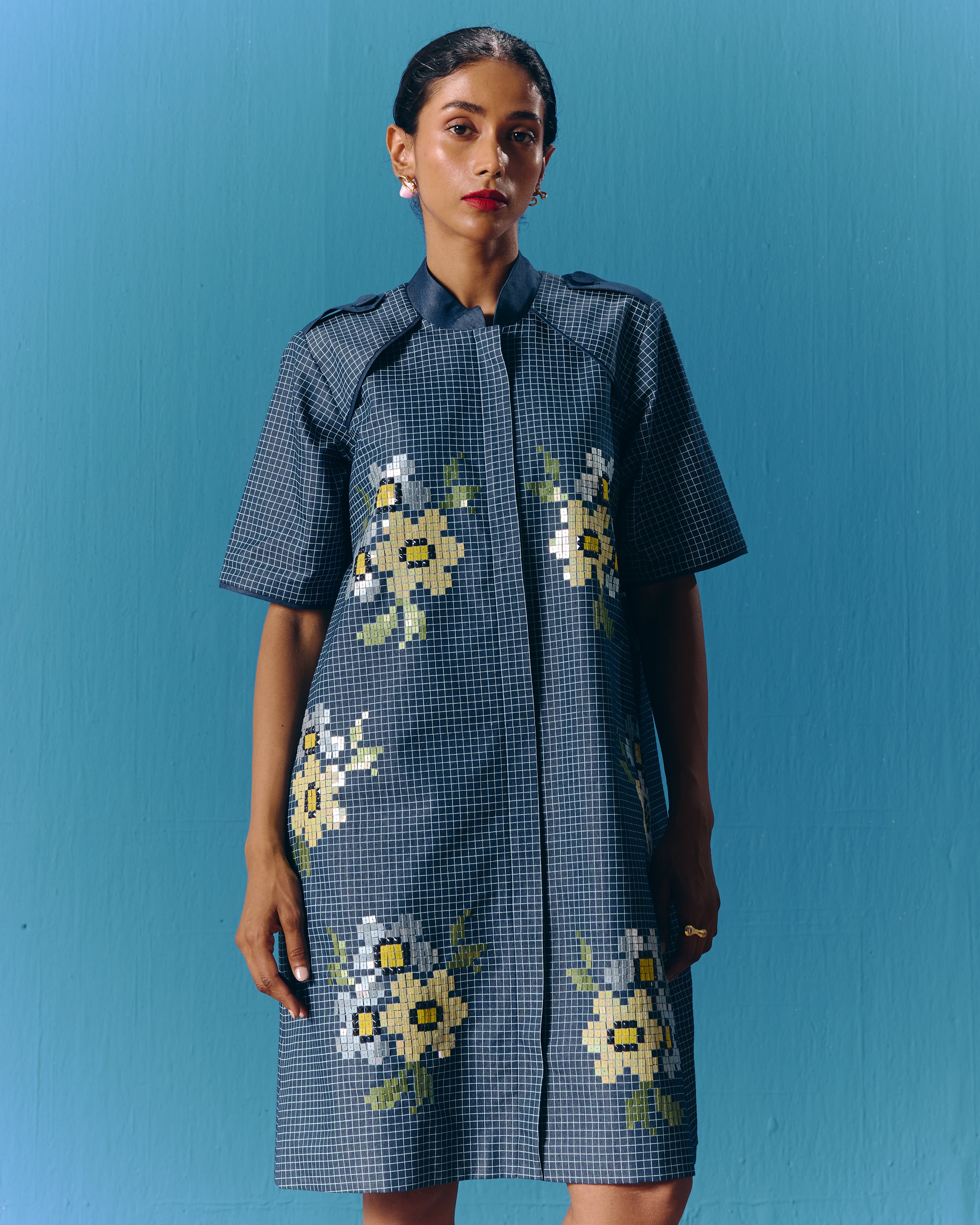 STARLET DENIM JACKET DRESS