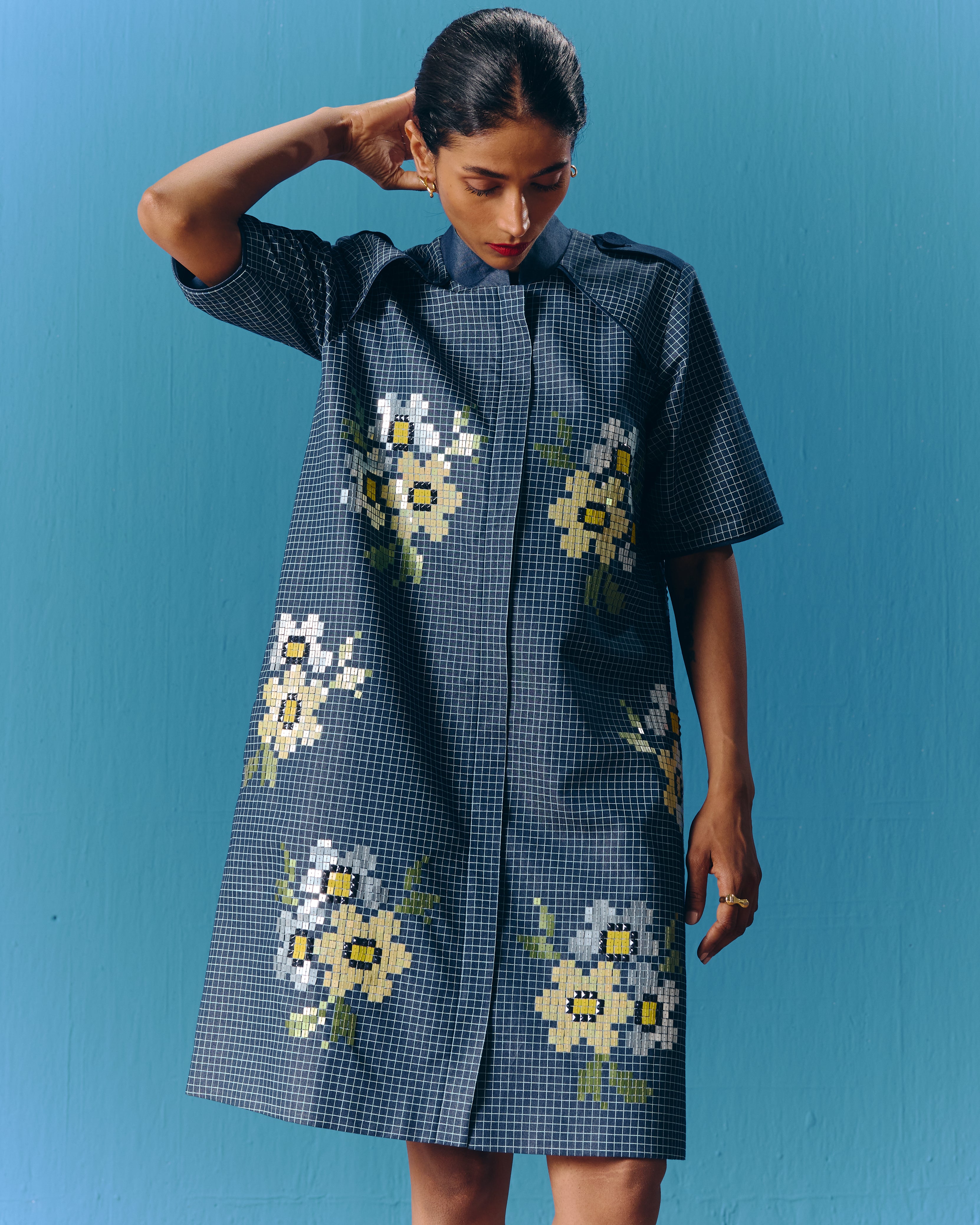 STARLET DENIM JACKET DRESS