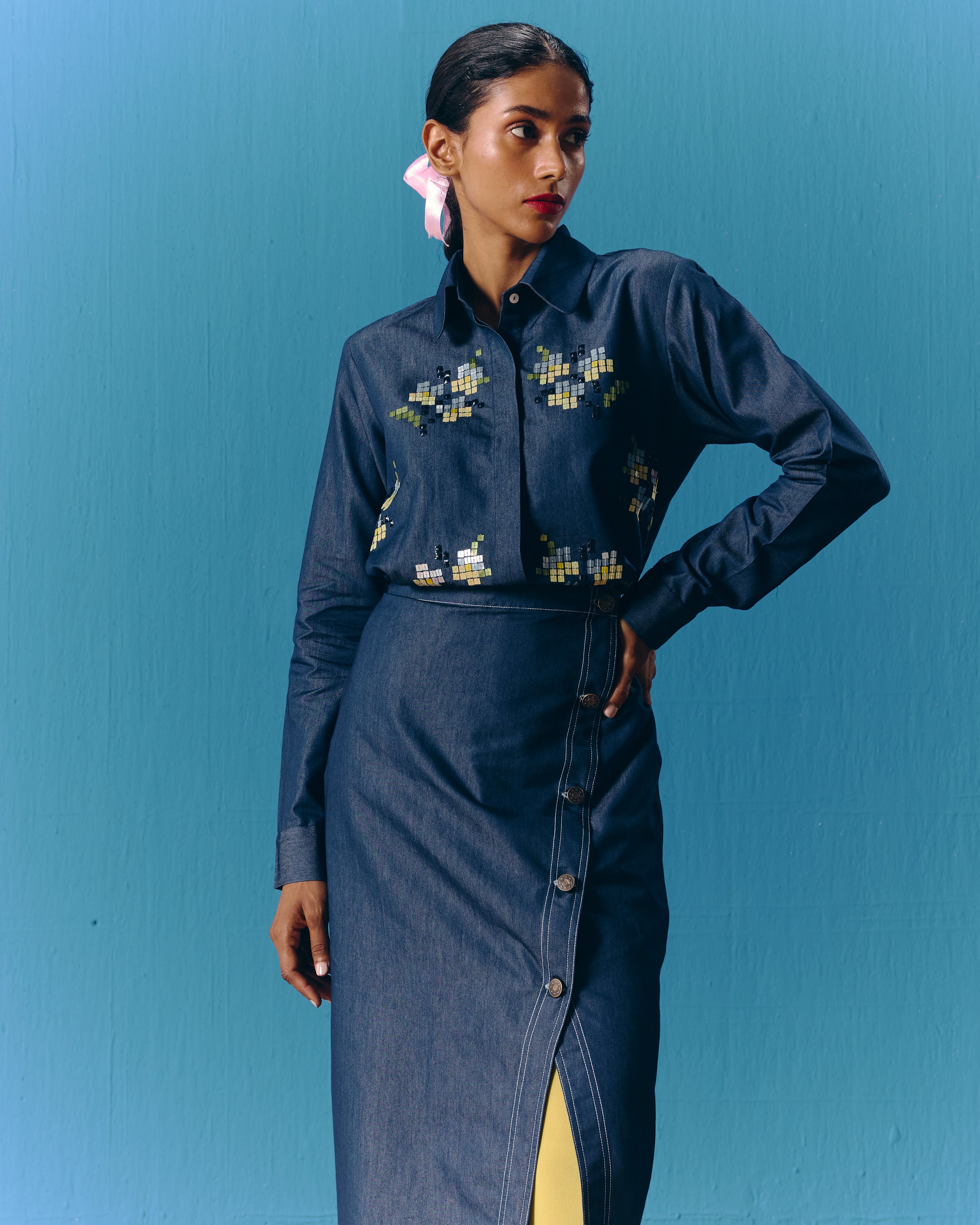 DENIM MISTIQUE SHIRT