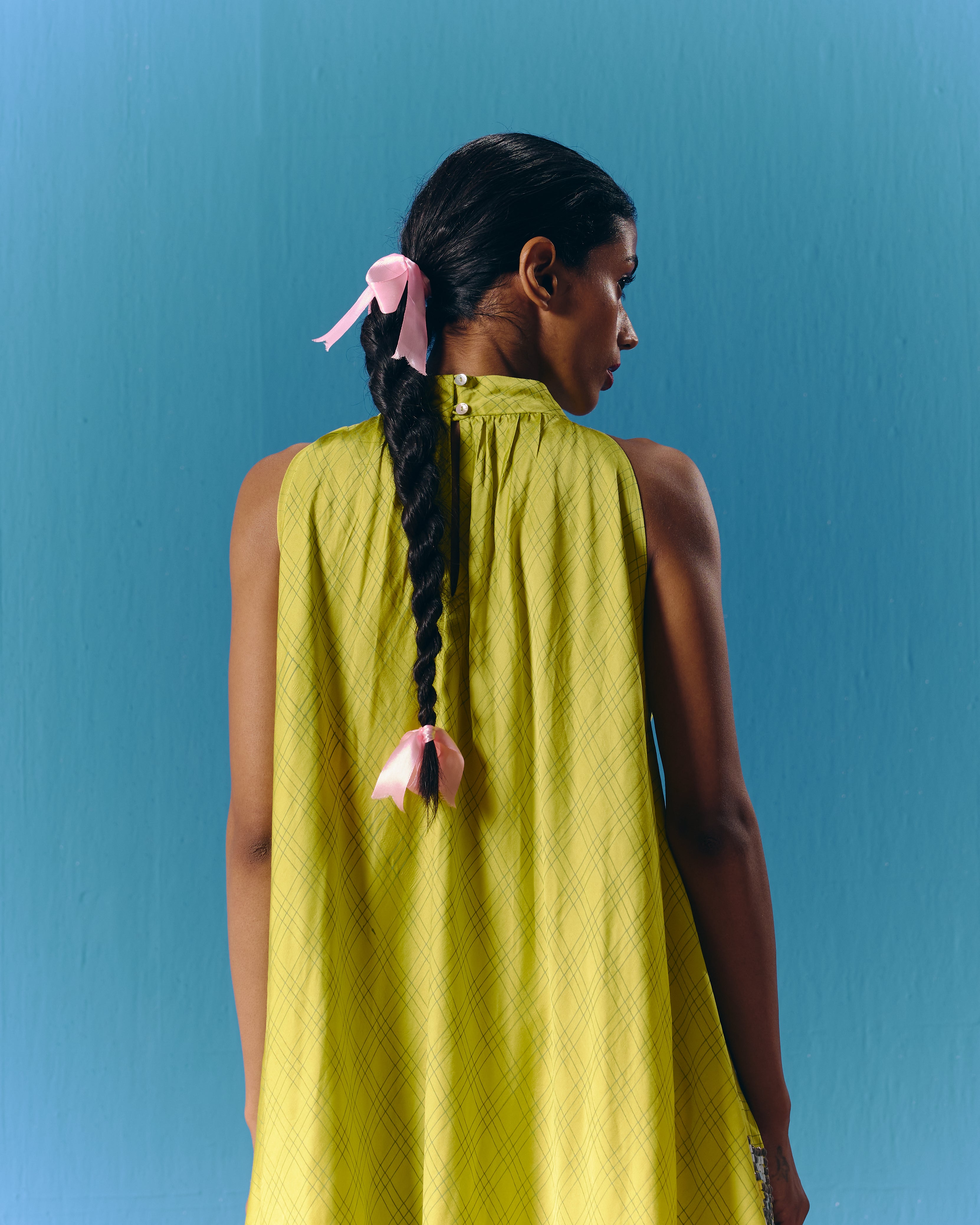 THE CELESTIAL LIME DRESS