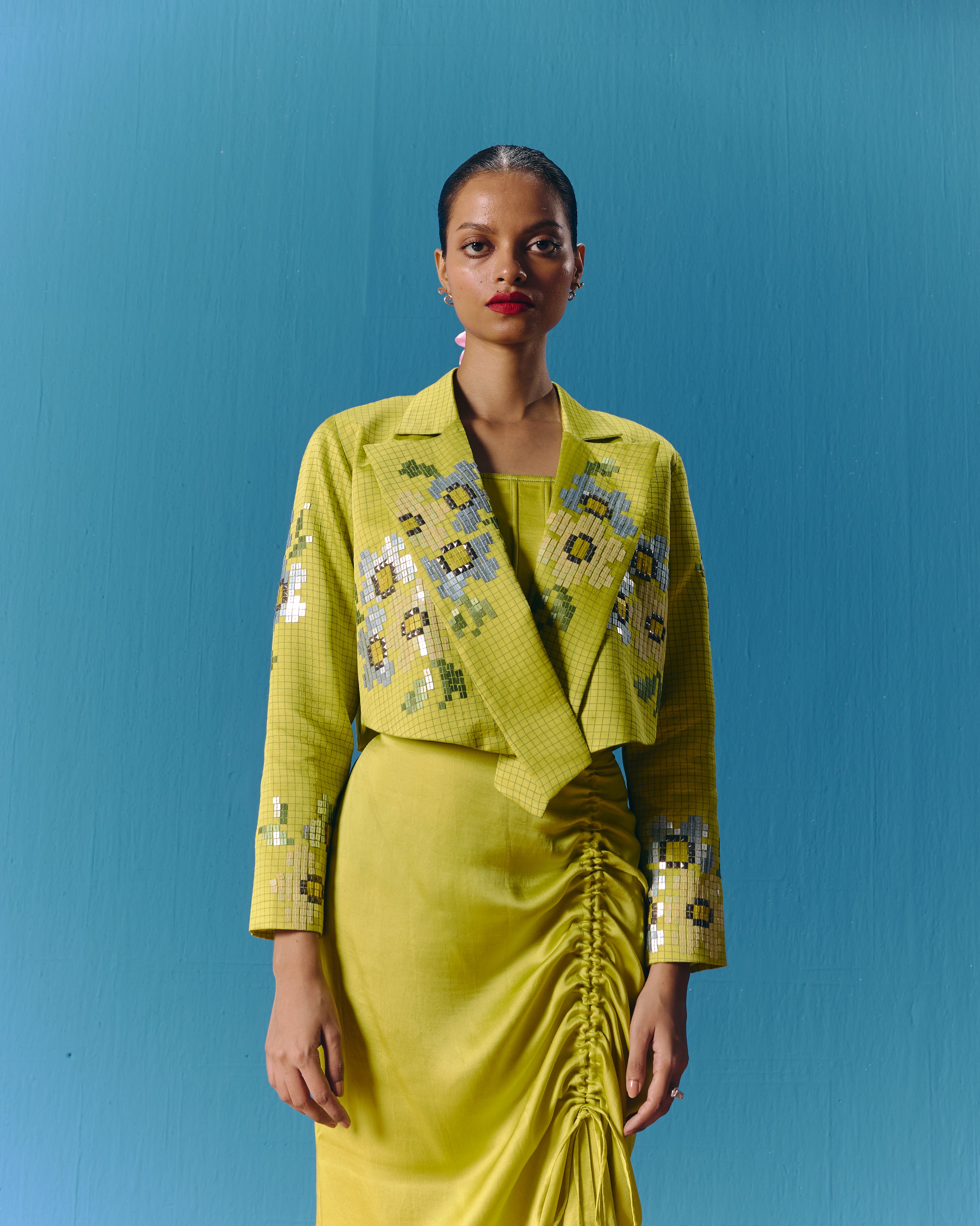 NEBULA LIME JACKET