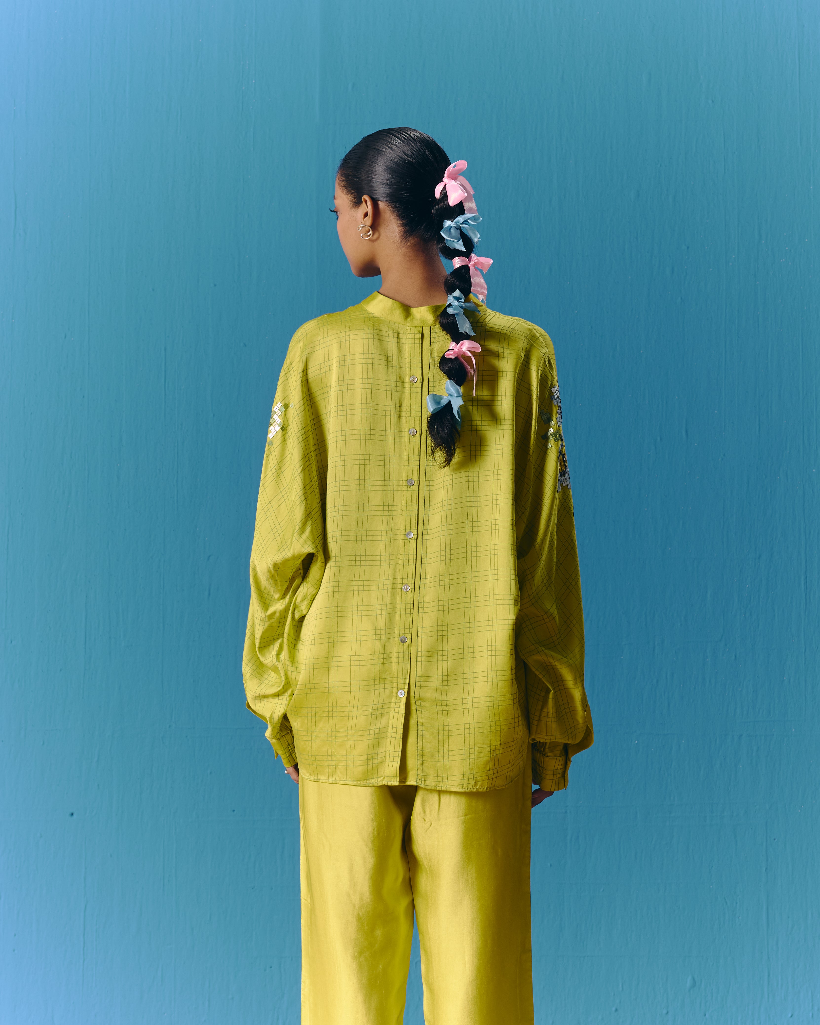 LIME ASTRAL KIMONO