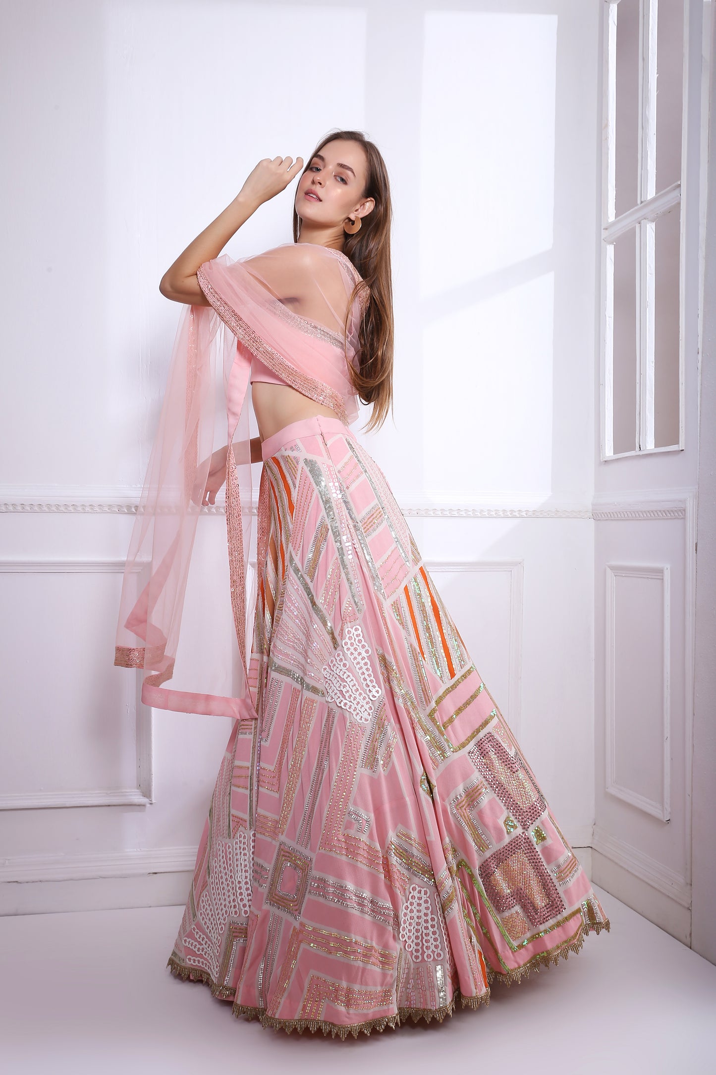 CANDY HEART LEHNGA