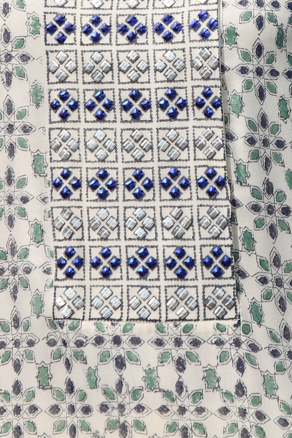 OFF WHITE KAFTAAN KURTA