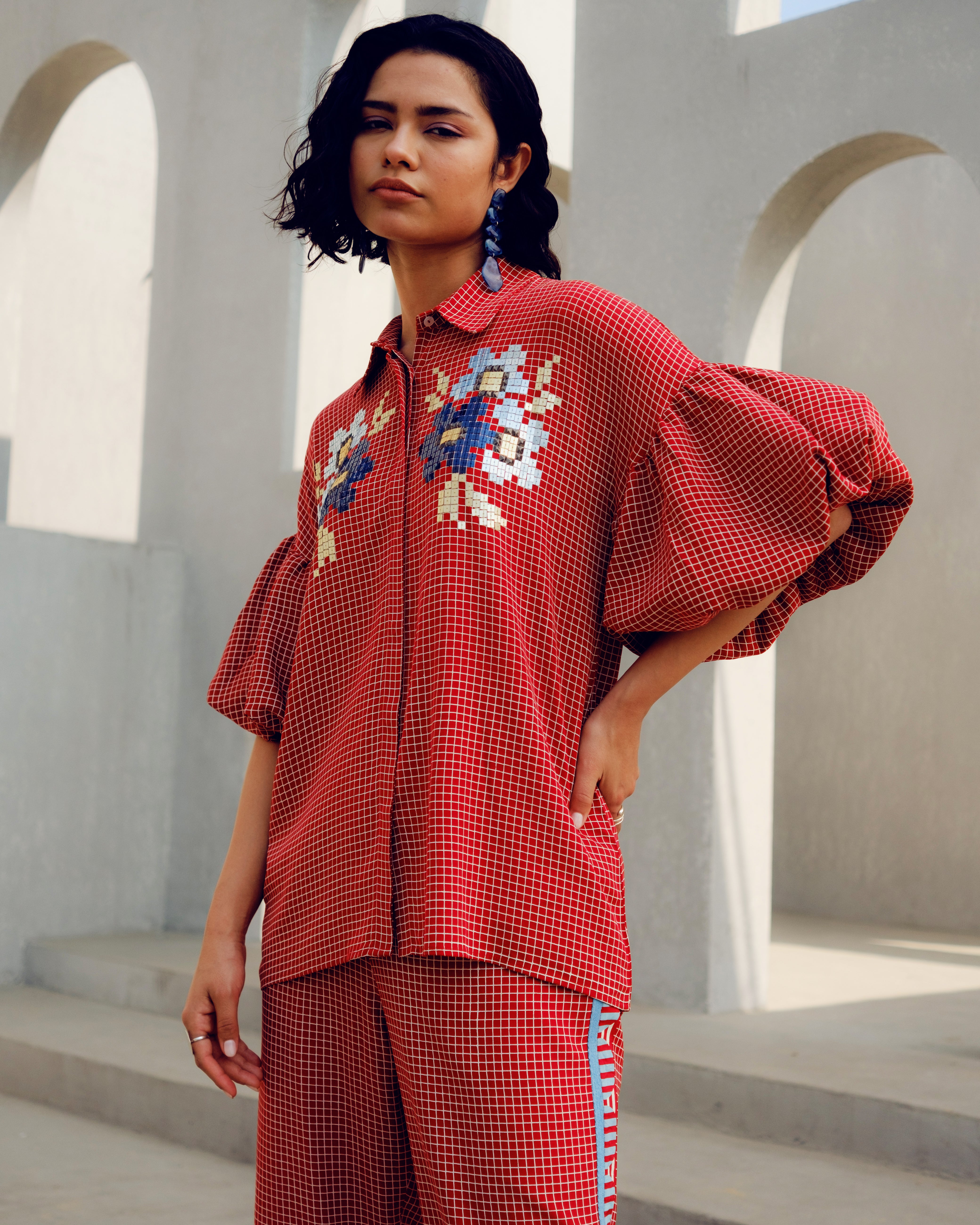 RED BALLOON SLEEVE CO-ORD