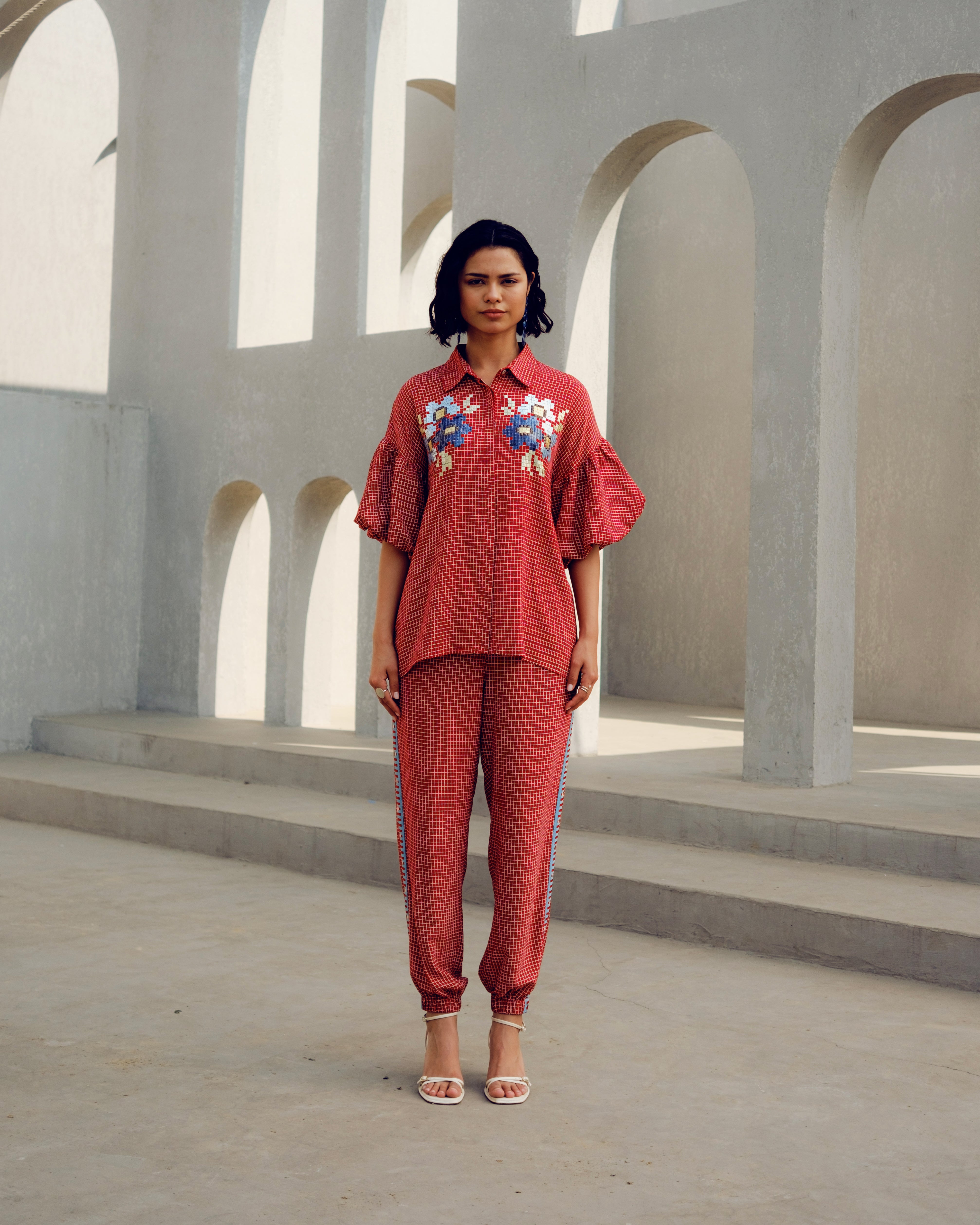 RED BALLOON SLEEVE CO-ORD