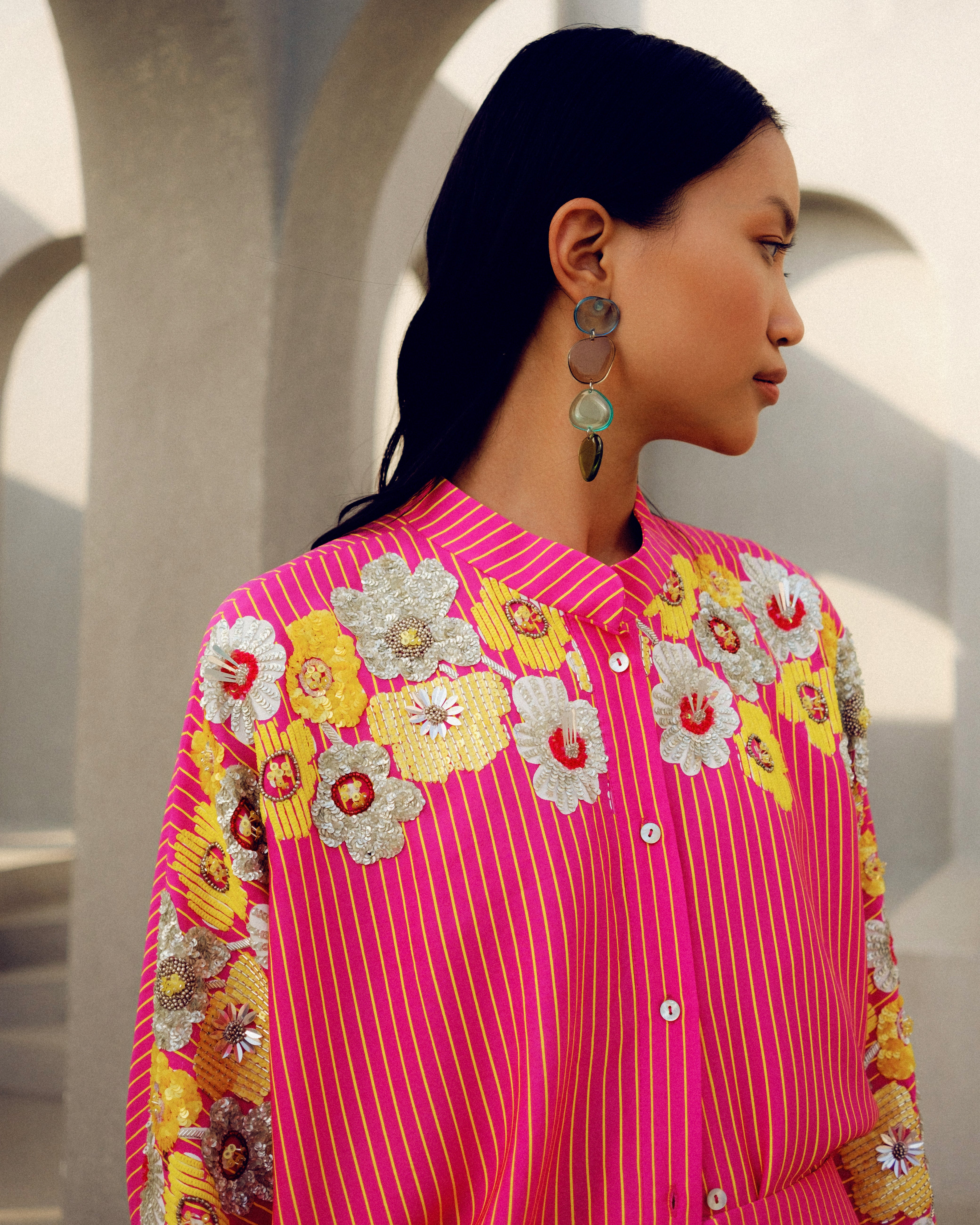 PINK CHOLE KIMONO