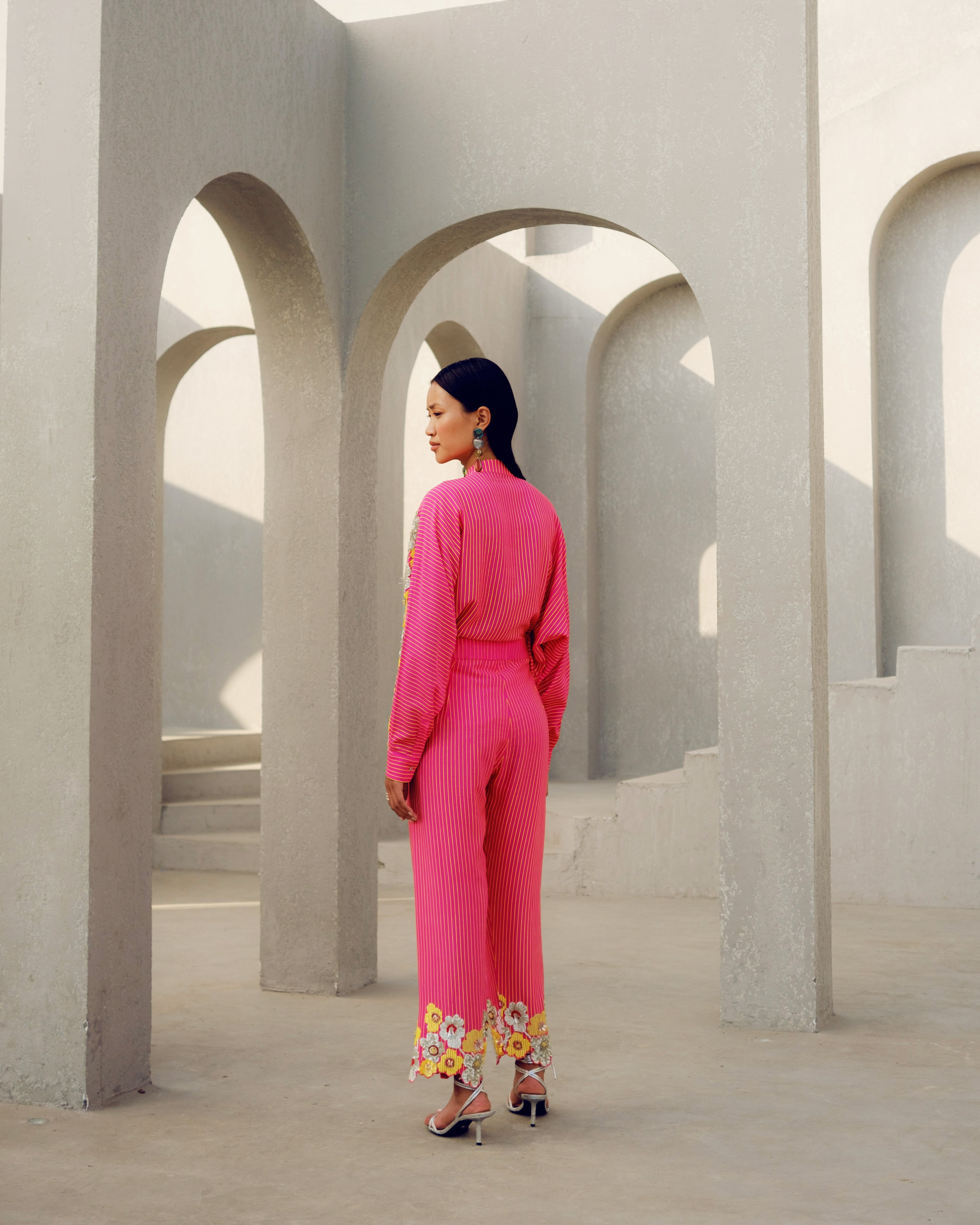 PINK CHOLE KIMONO
