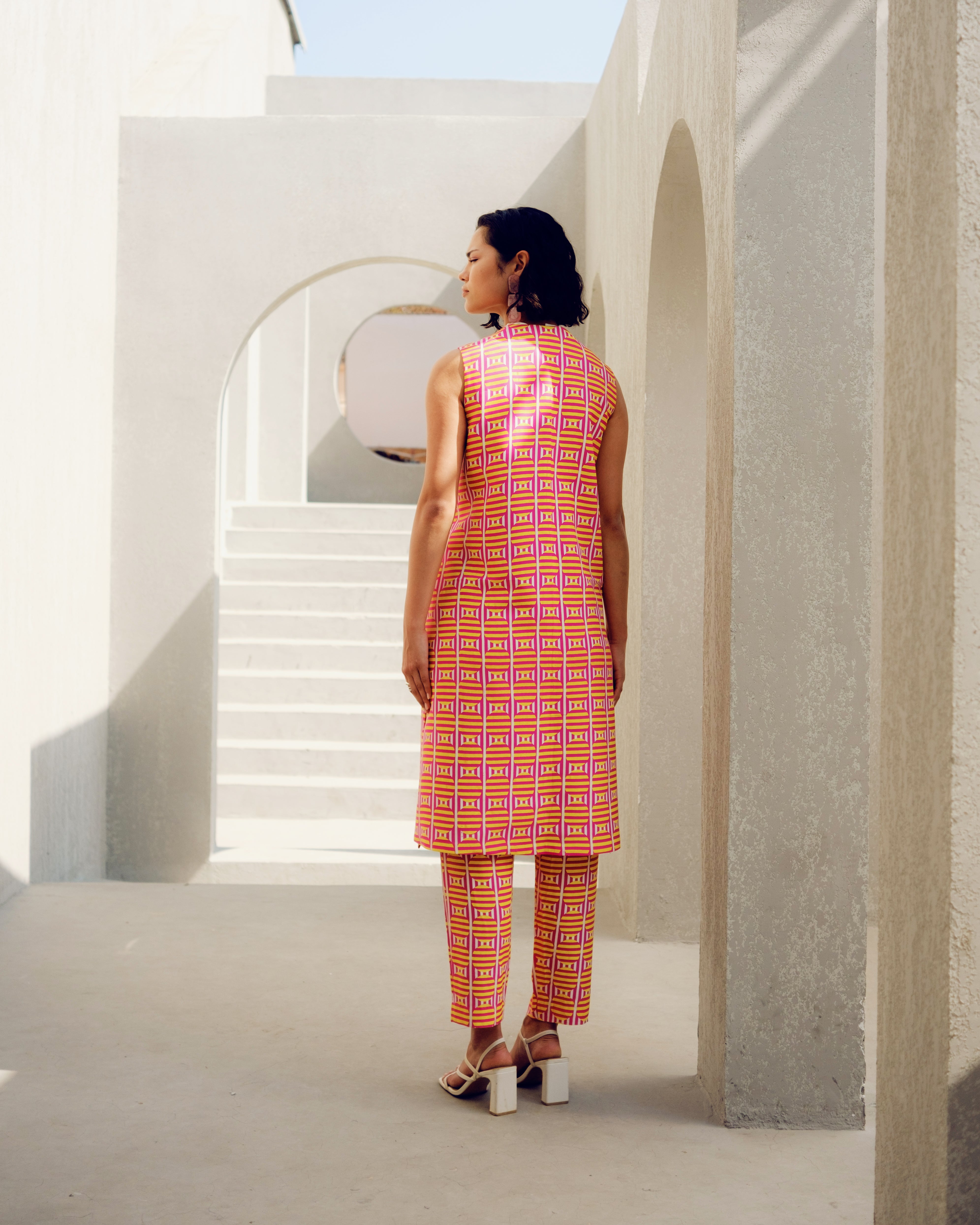 PINK FLEVER JACKET SET