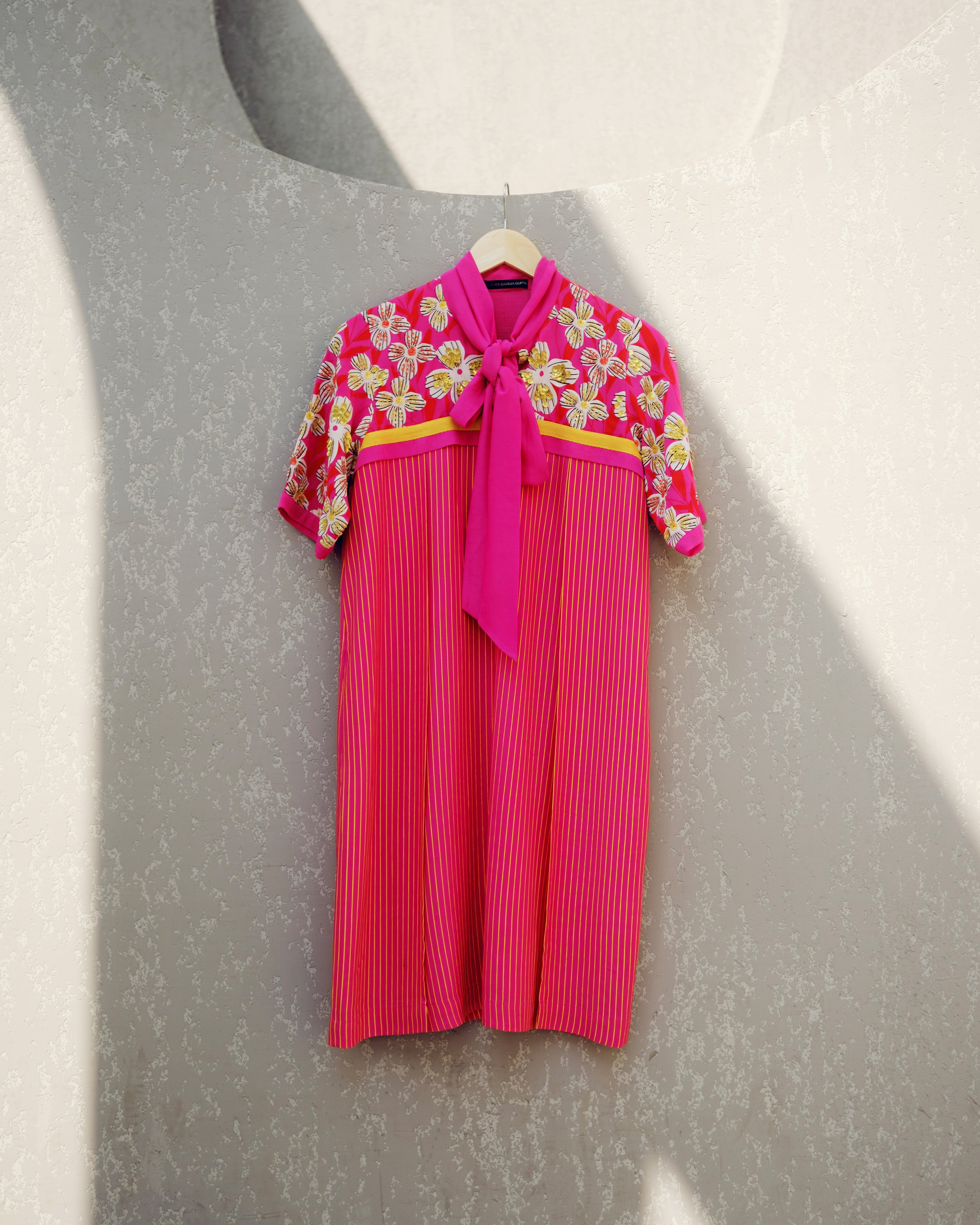 PINK ILLUSION DRESS