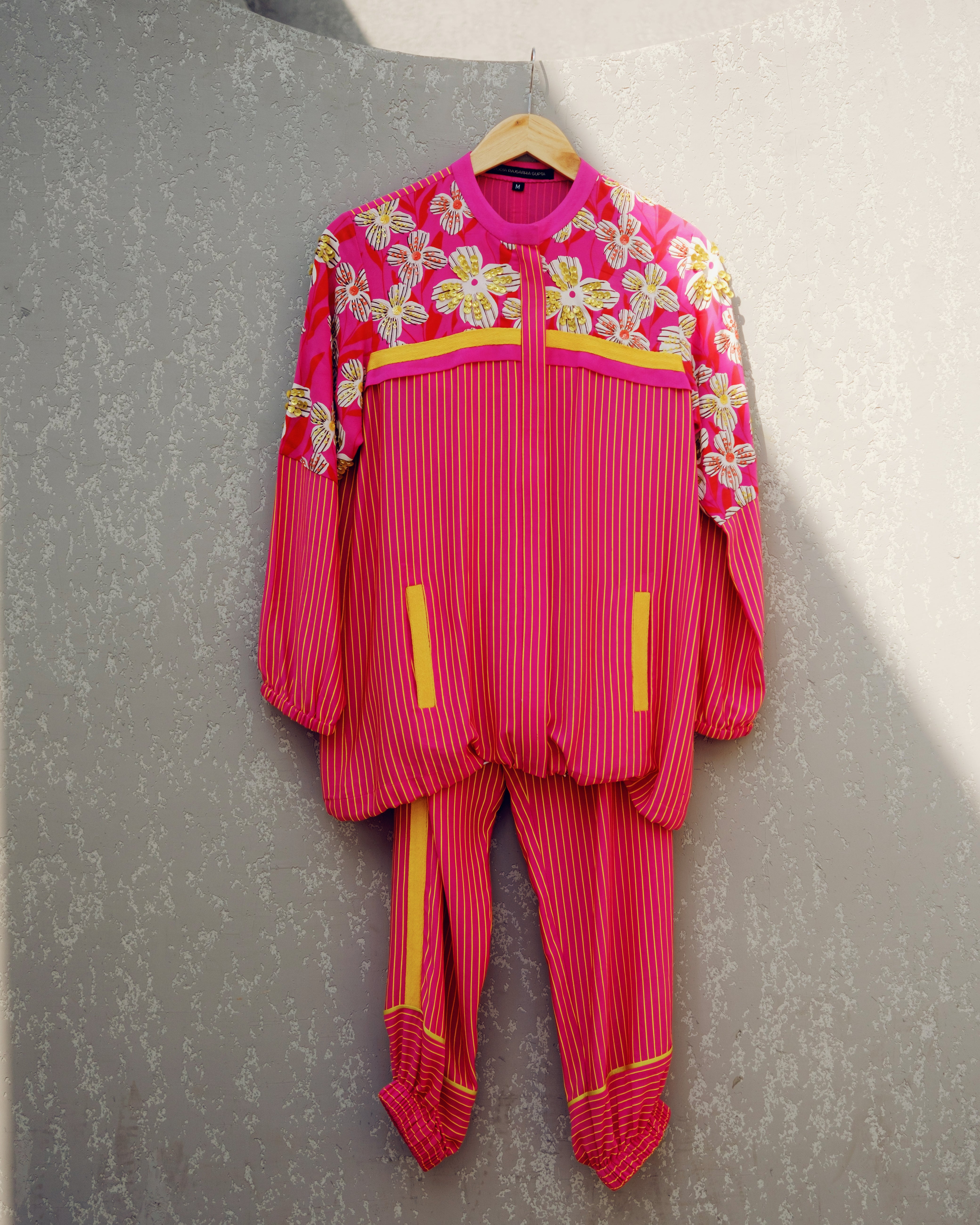 PINK PRINT PLAY TRACK SUIT