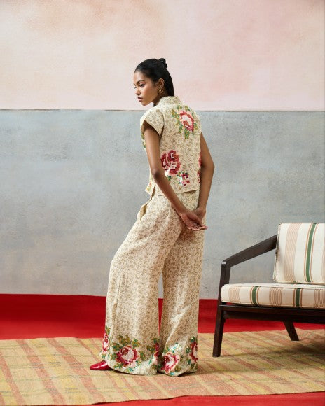 CORSICA CROP TOP BIEGE