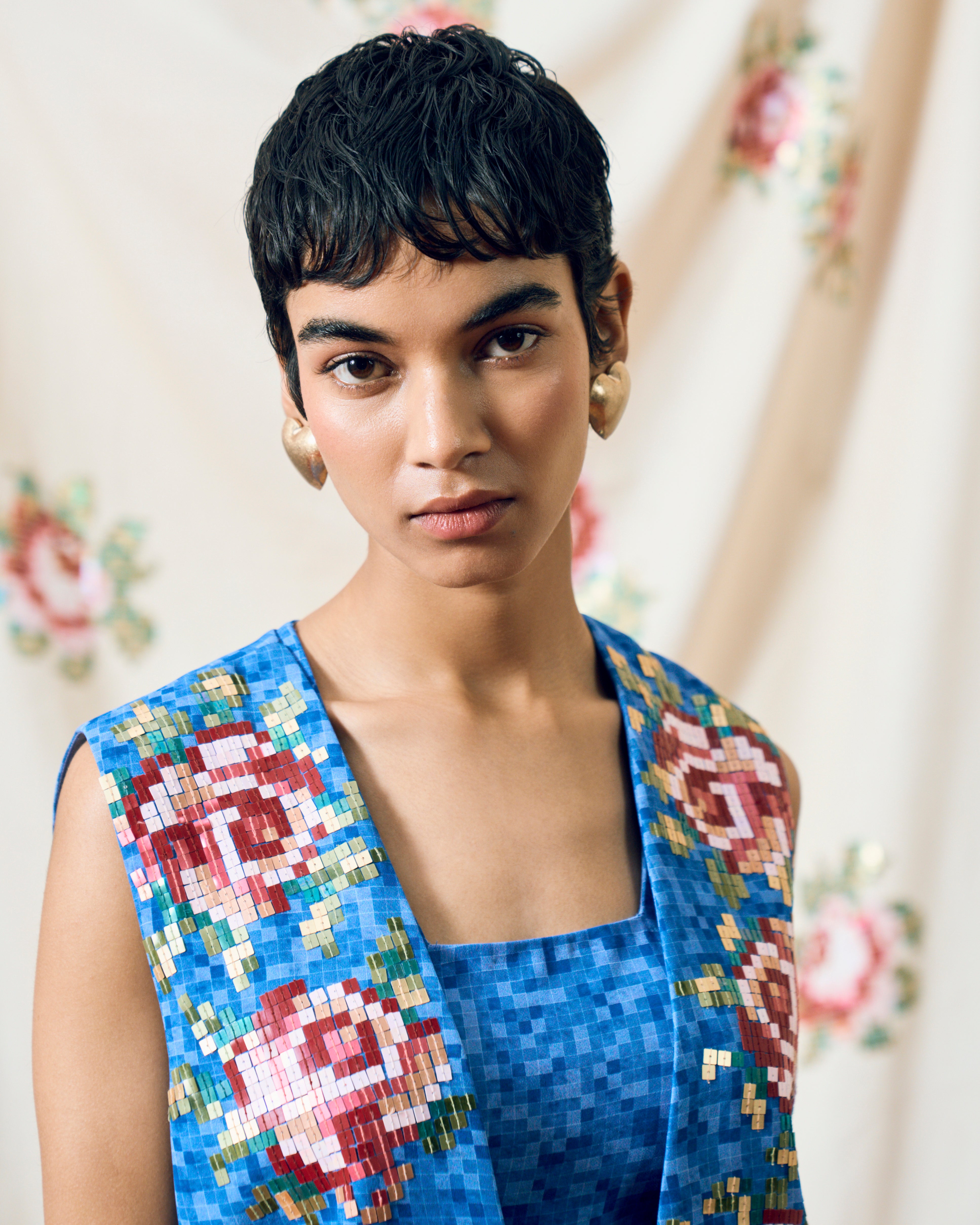 MILOS JACKET SET BLUE