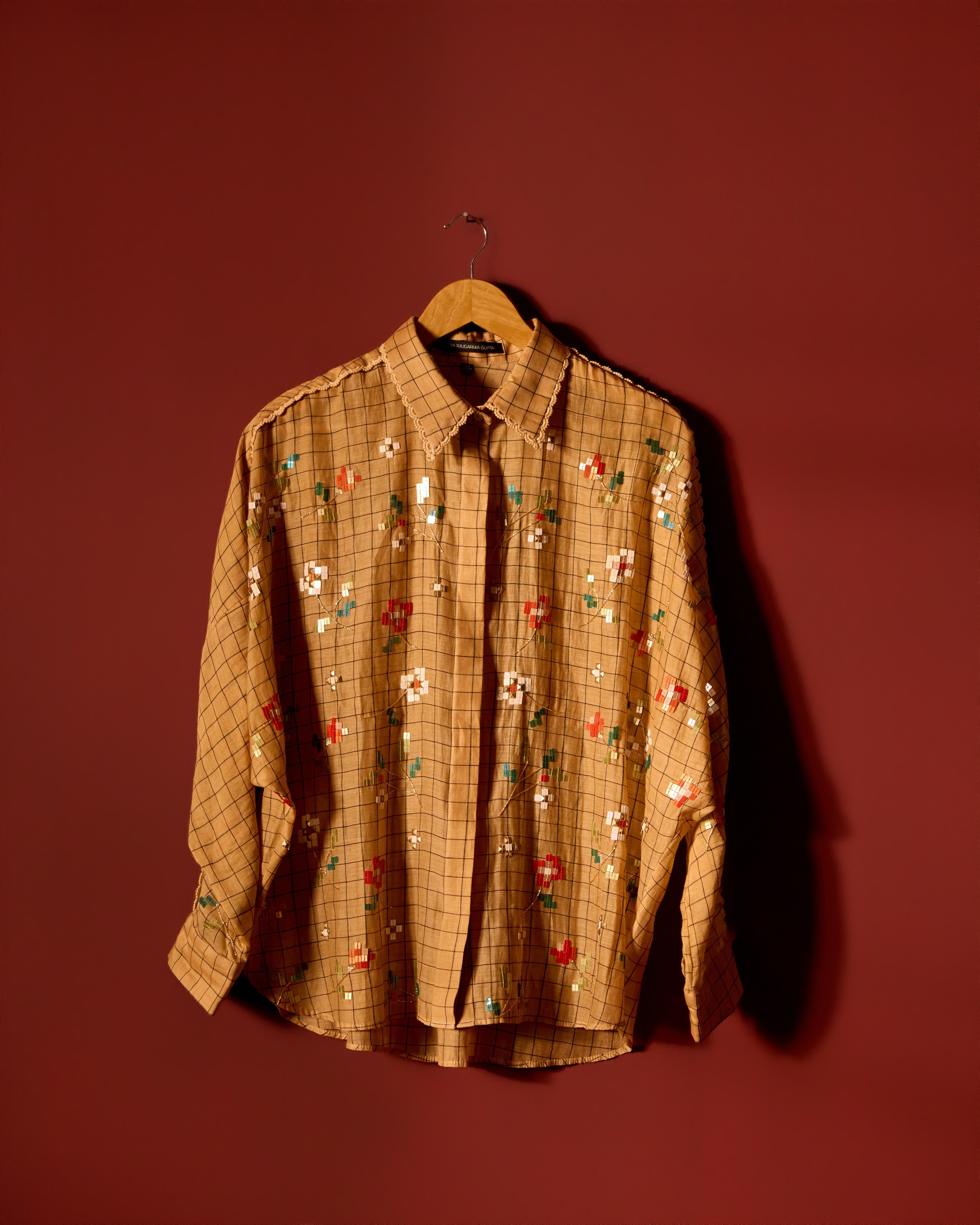 GOLD JAAL KIMONO