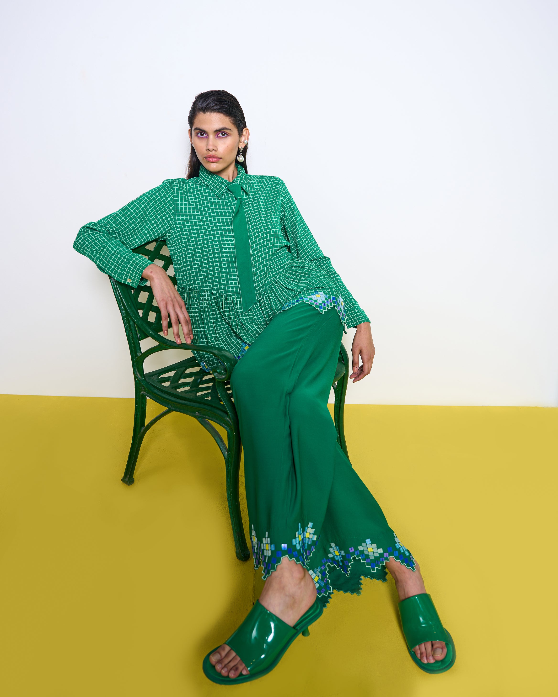 Green Honeybee Co-ord Set