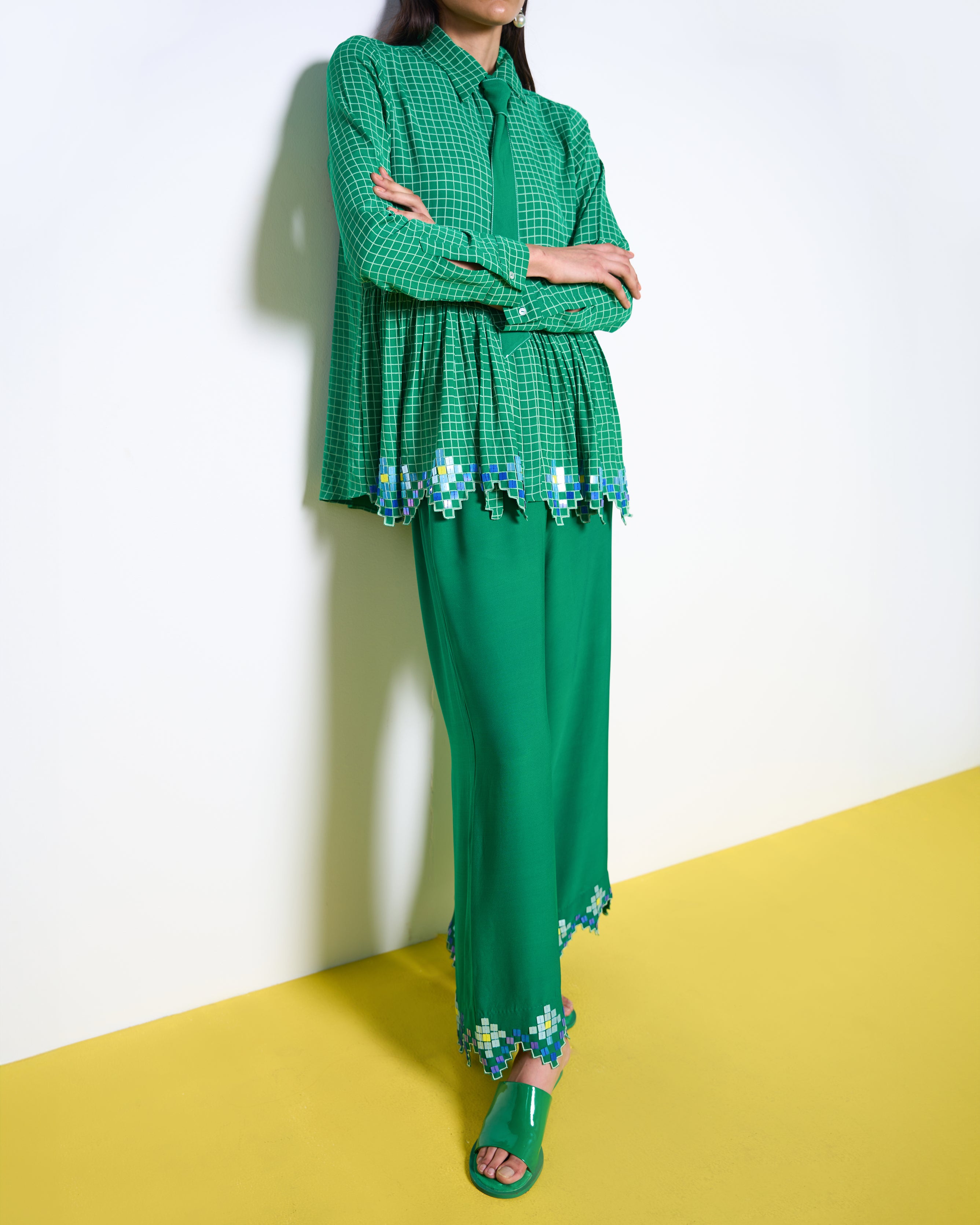 Green Honeybee Co-ord Set