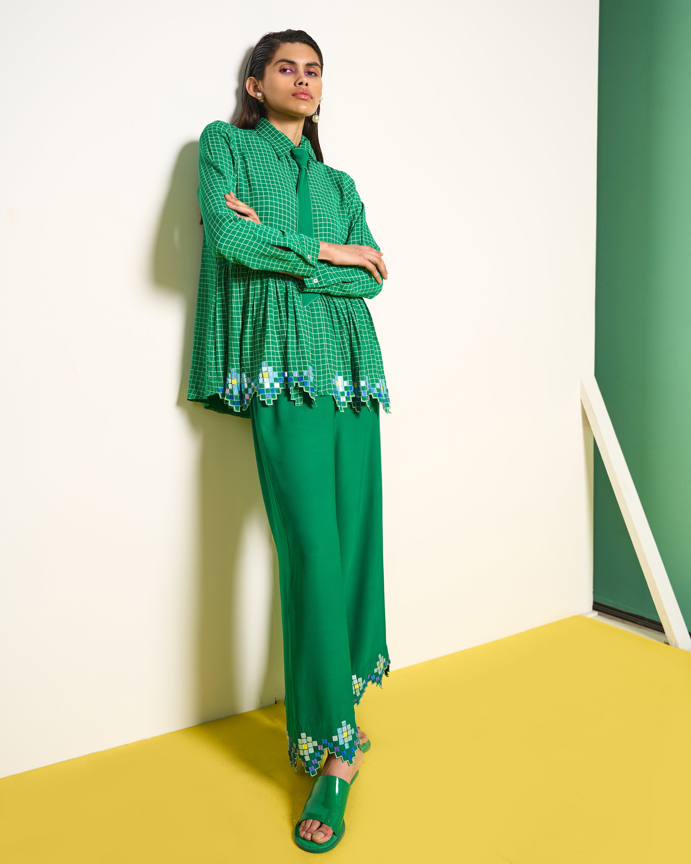 Green Honeybee Co-ord Set