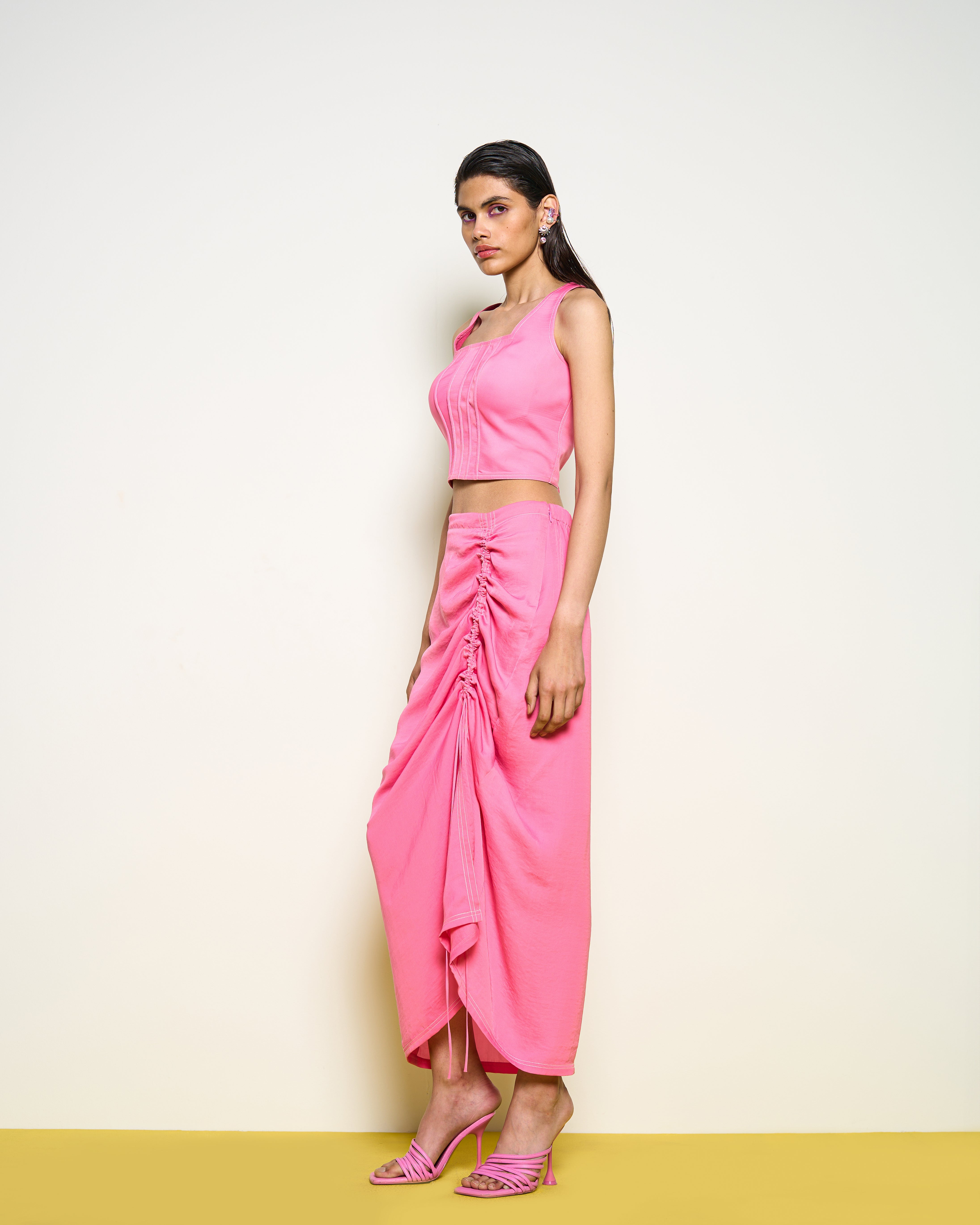 Pink Ladybug Skirt