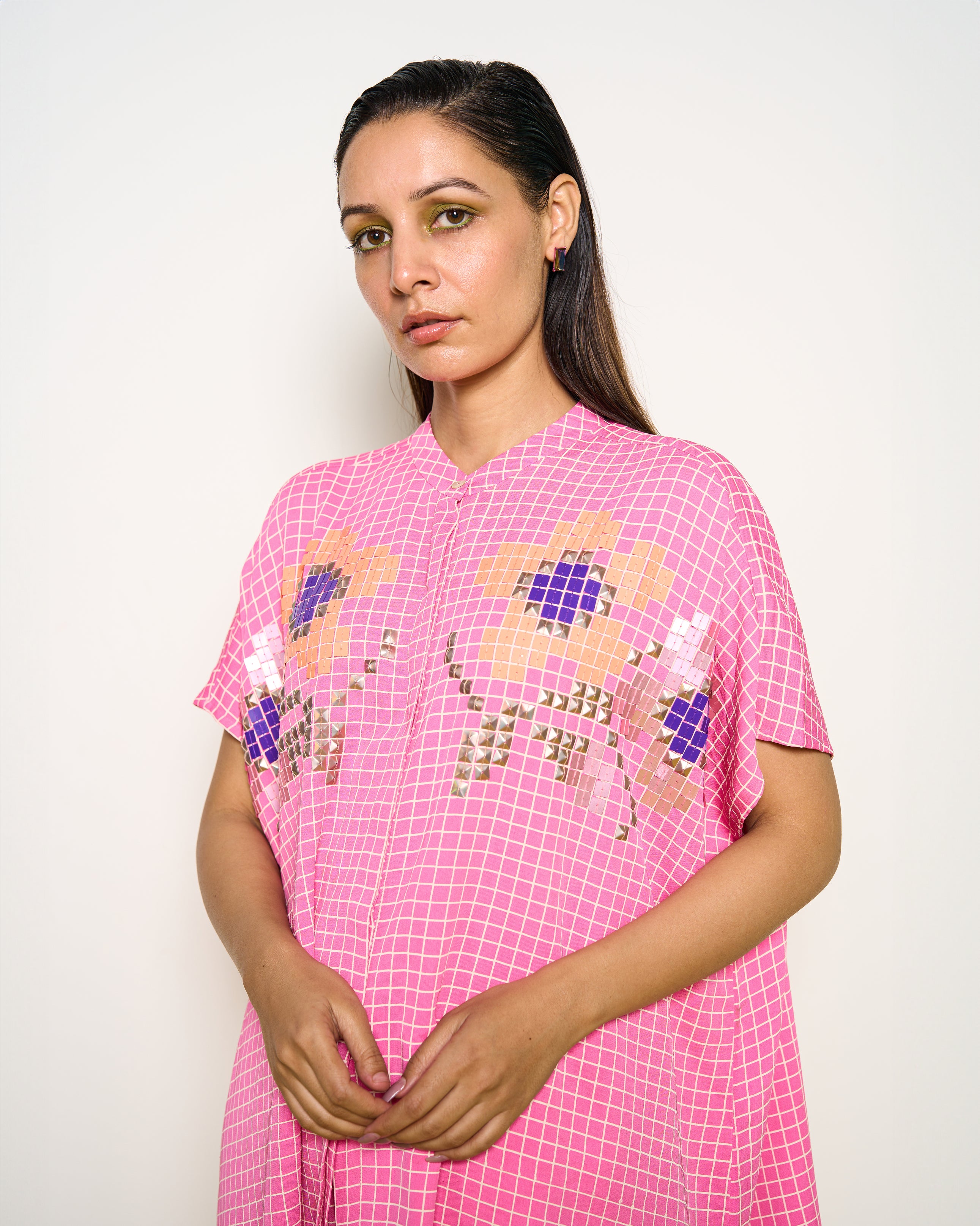 Pink Square Shirt