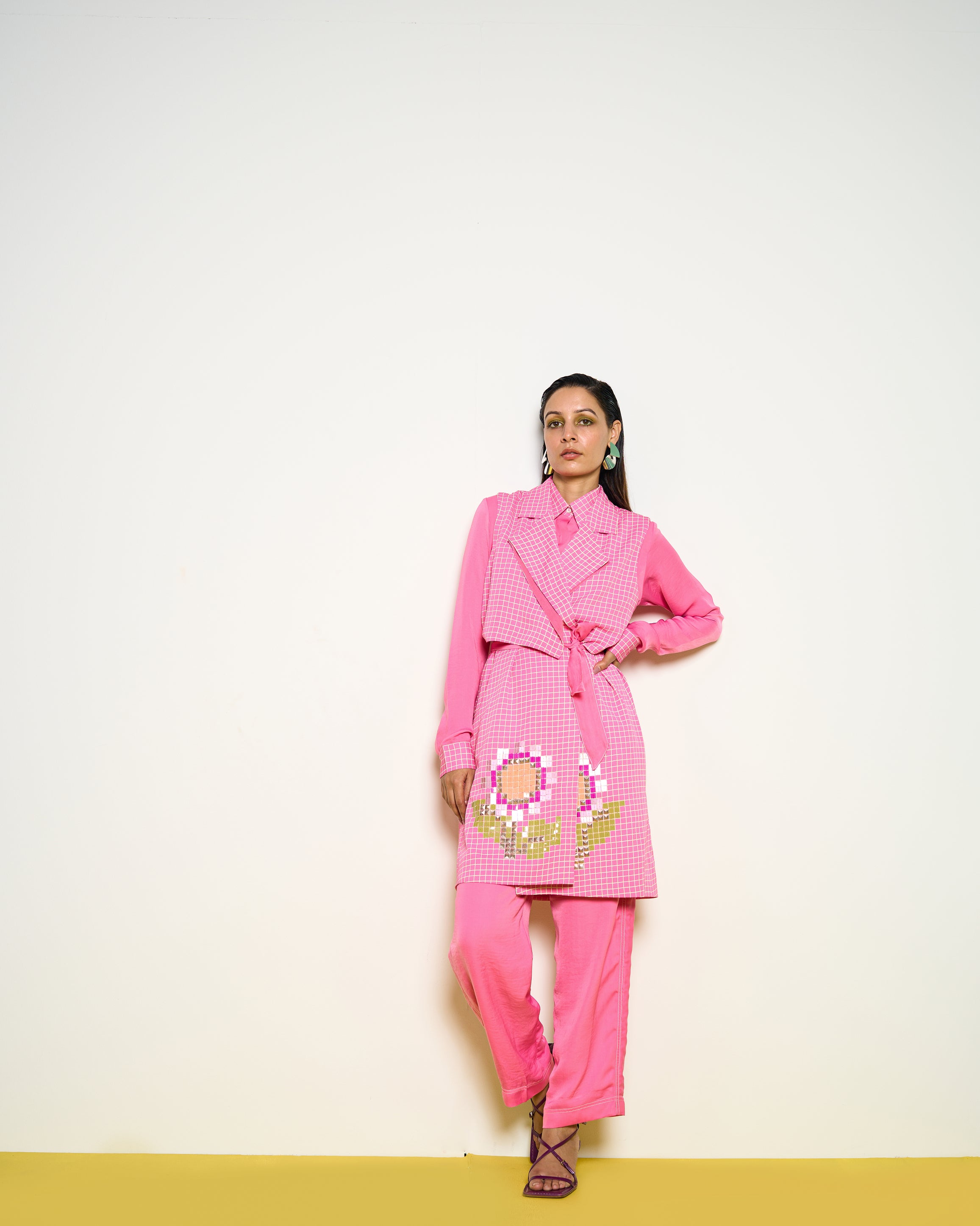 Pink wildflower Jacket