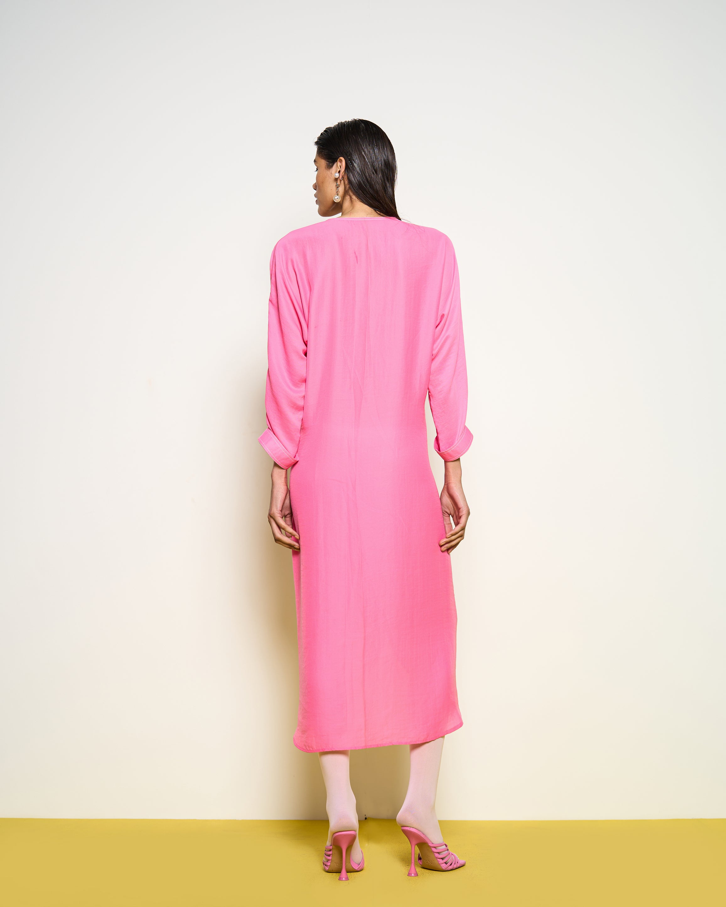 Pink Butterfly Dress