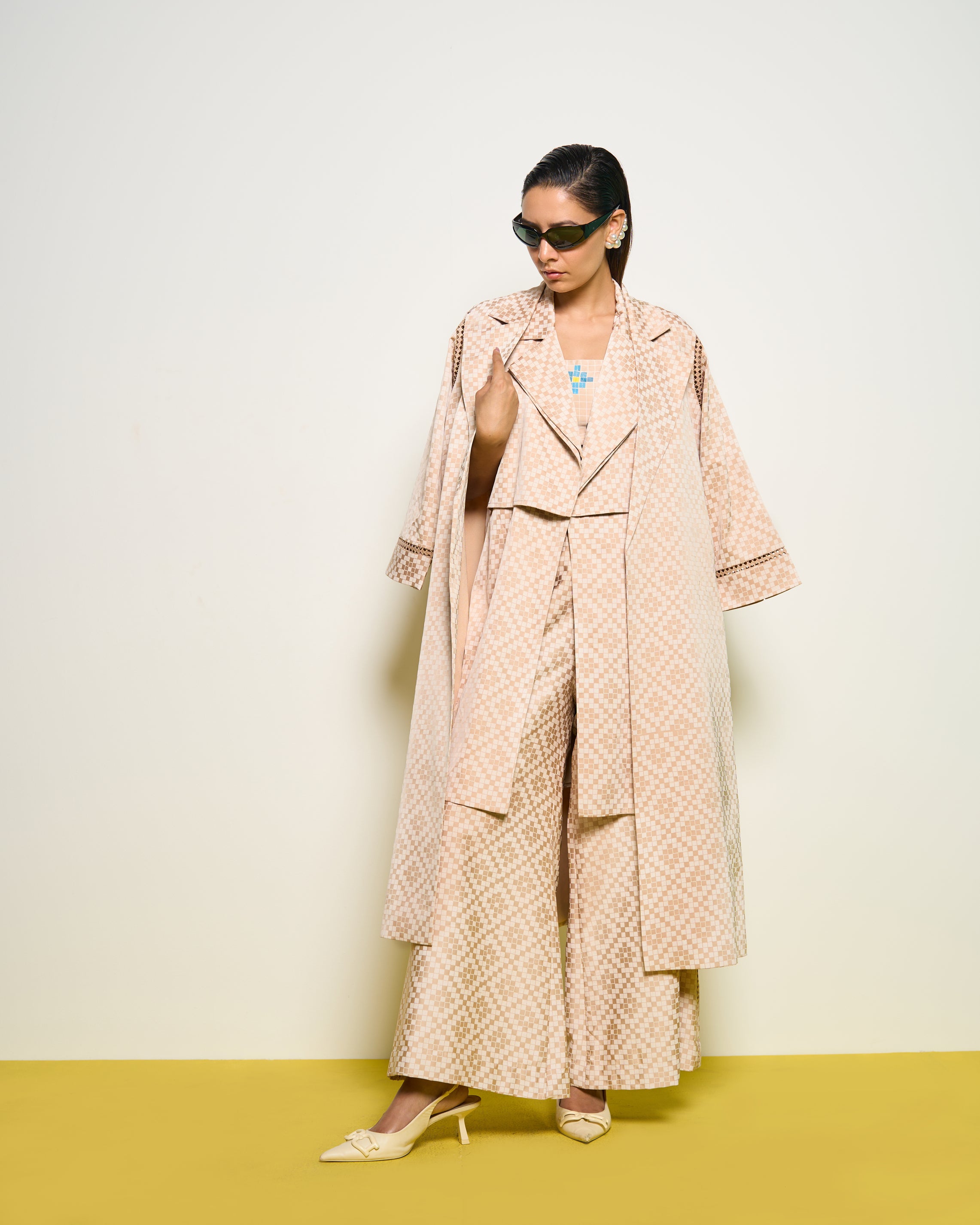 Nude Honeycomb Jacket
