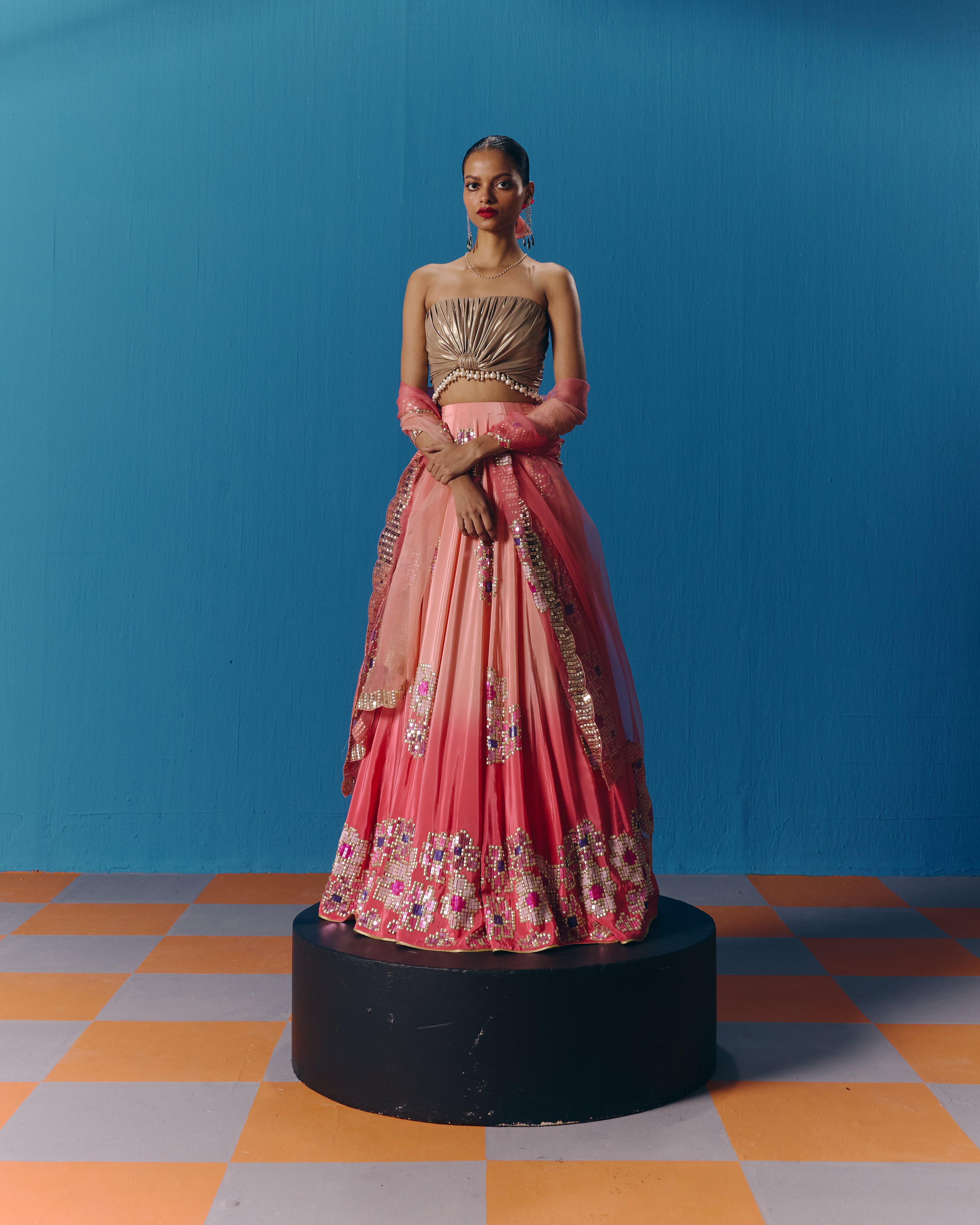 The Twilight Lehenga Set