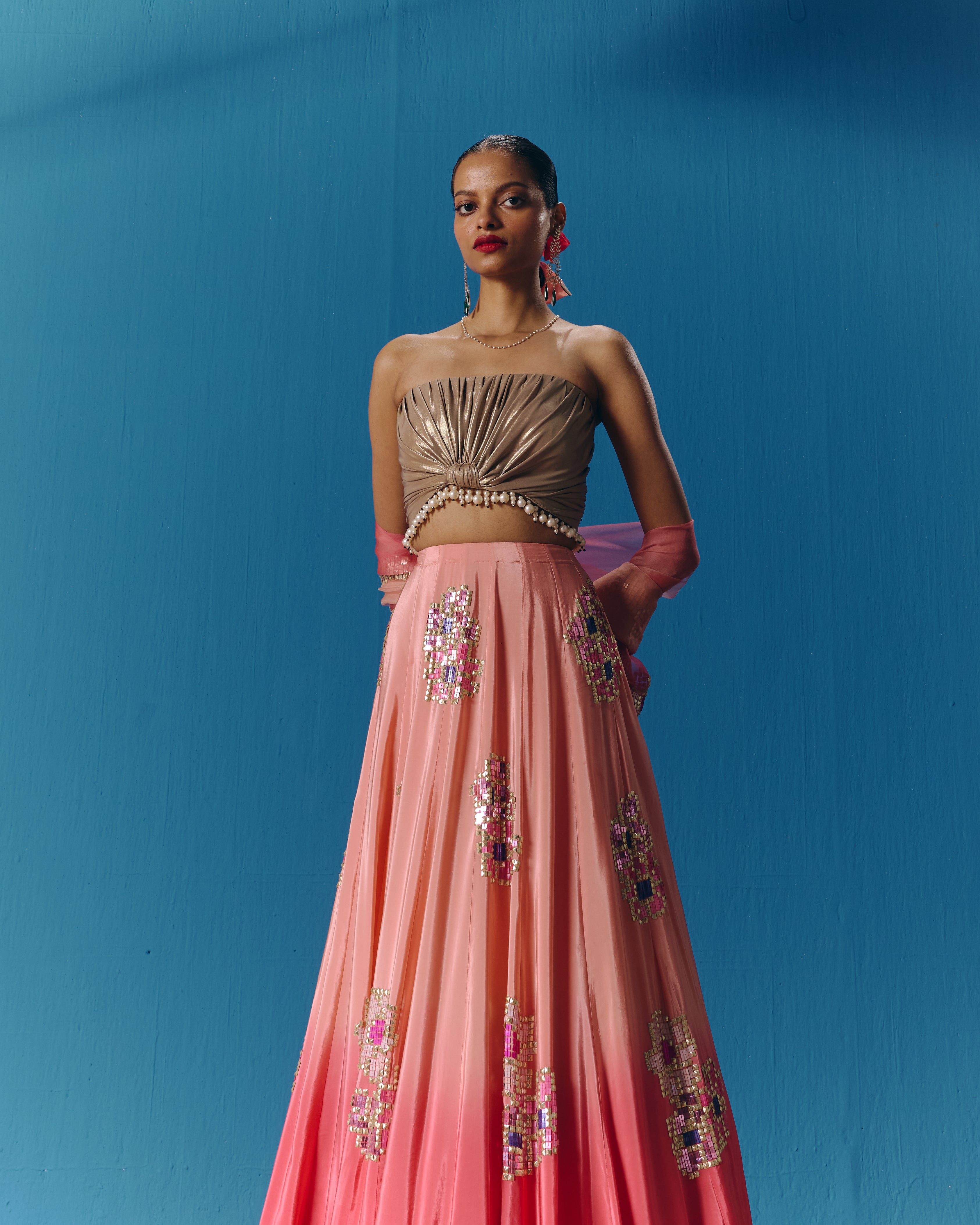 The Twilight Lehenga Set