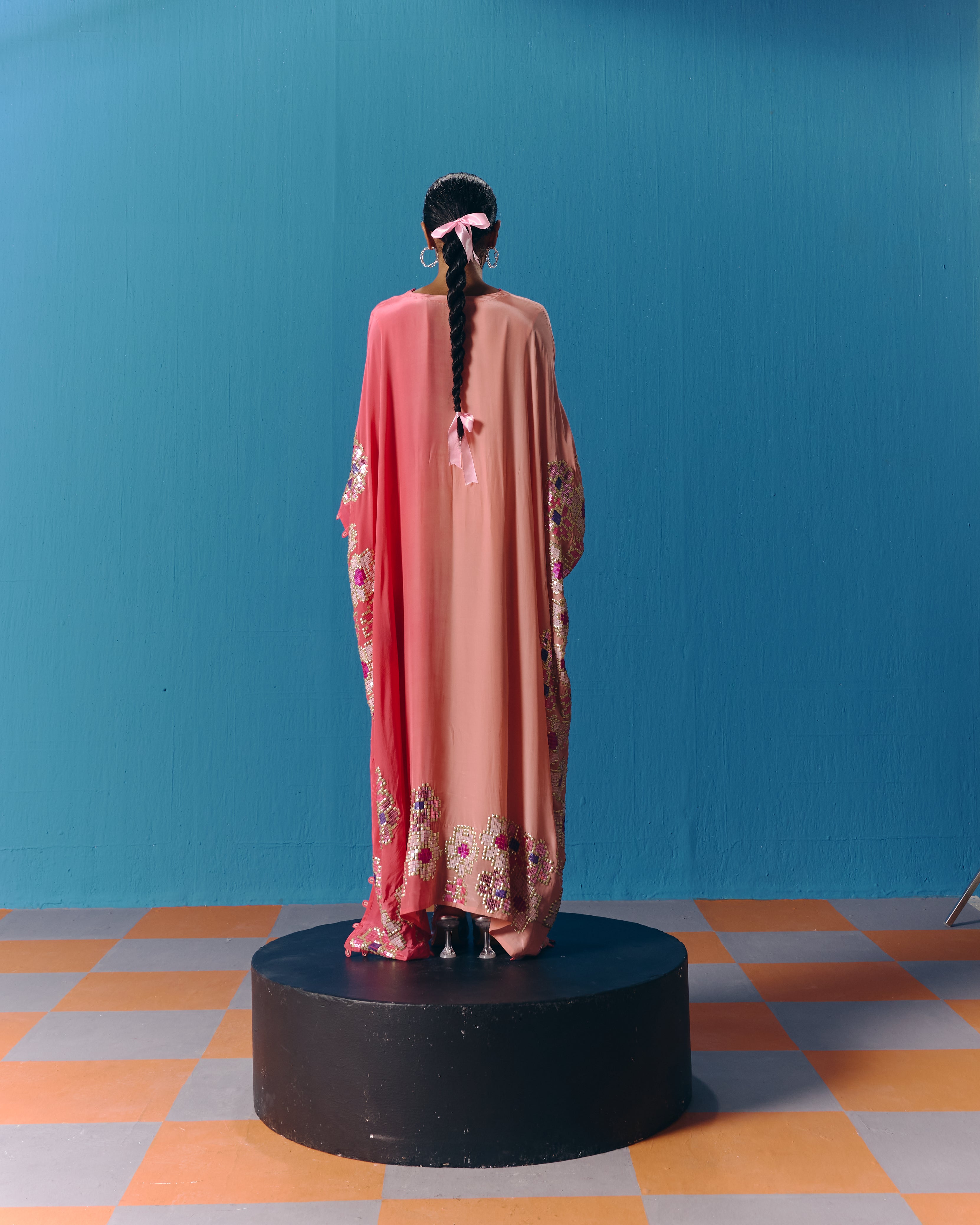 The Astral Pink Kaftan