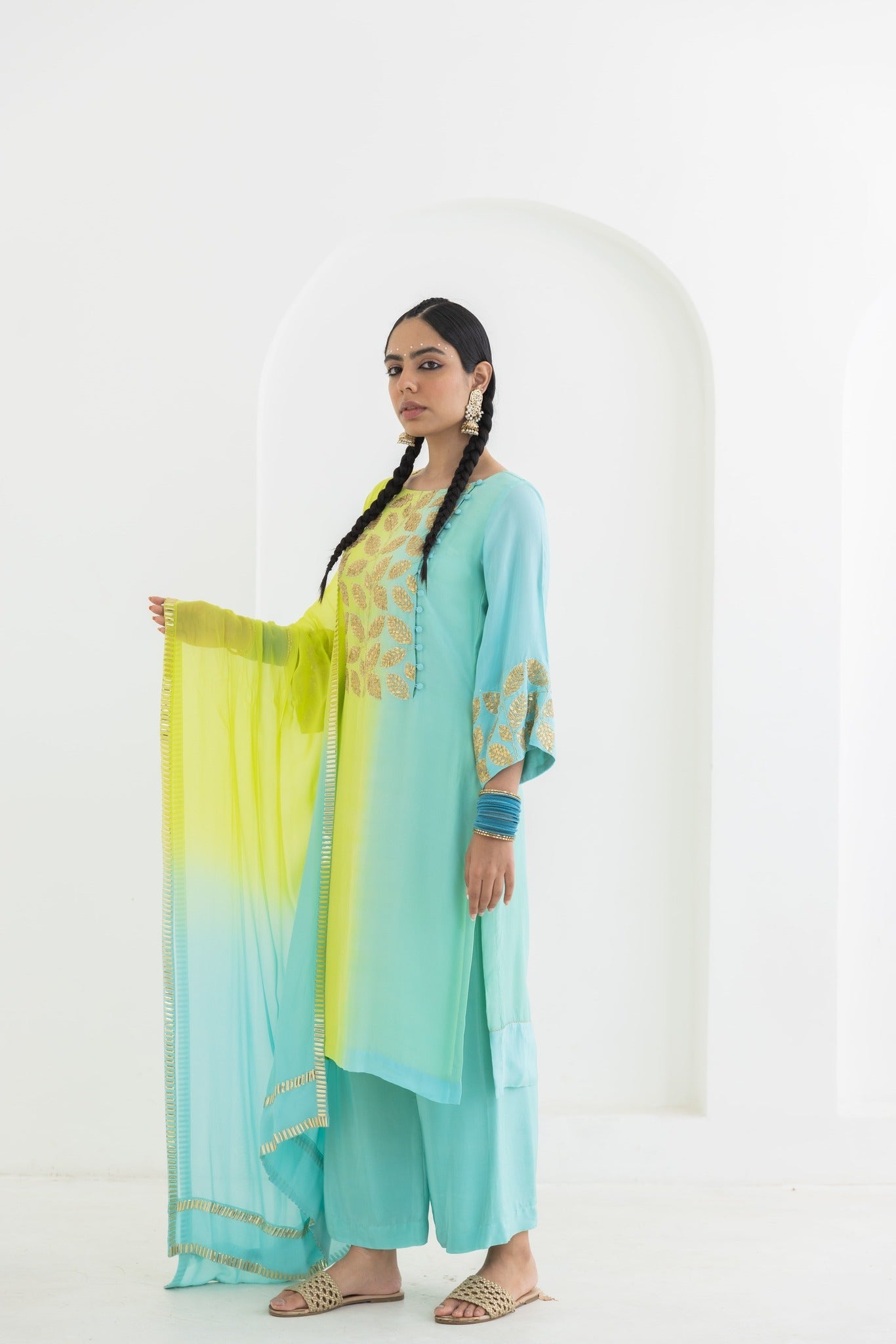 MOGRA KURTA SET