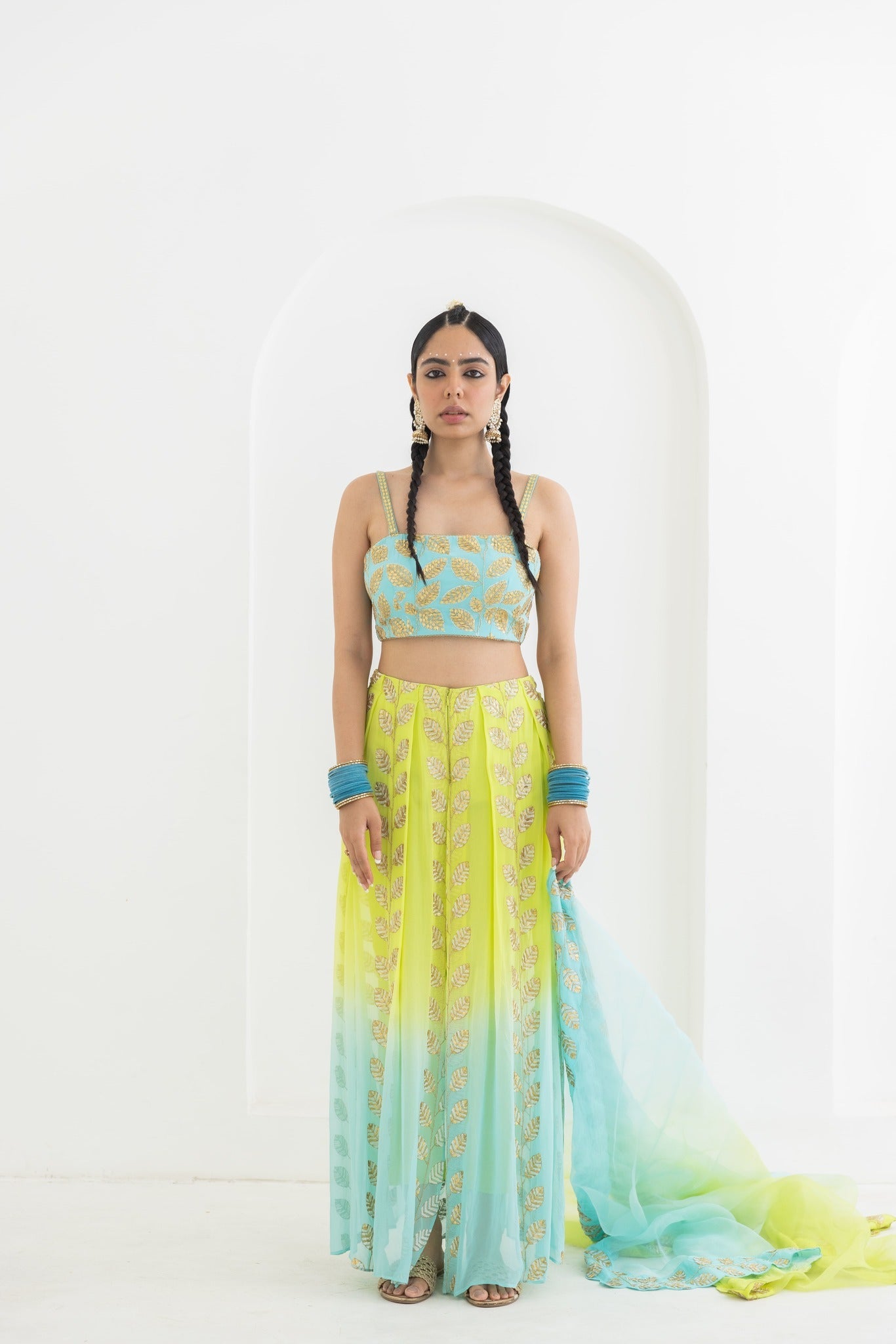 MOGRA TROUSER DRAPE SET
