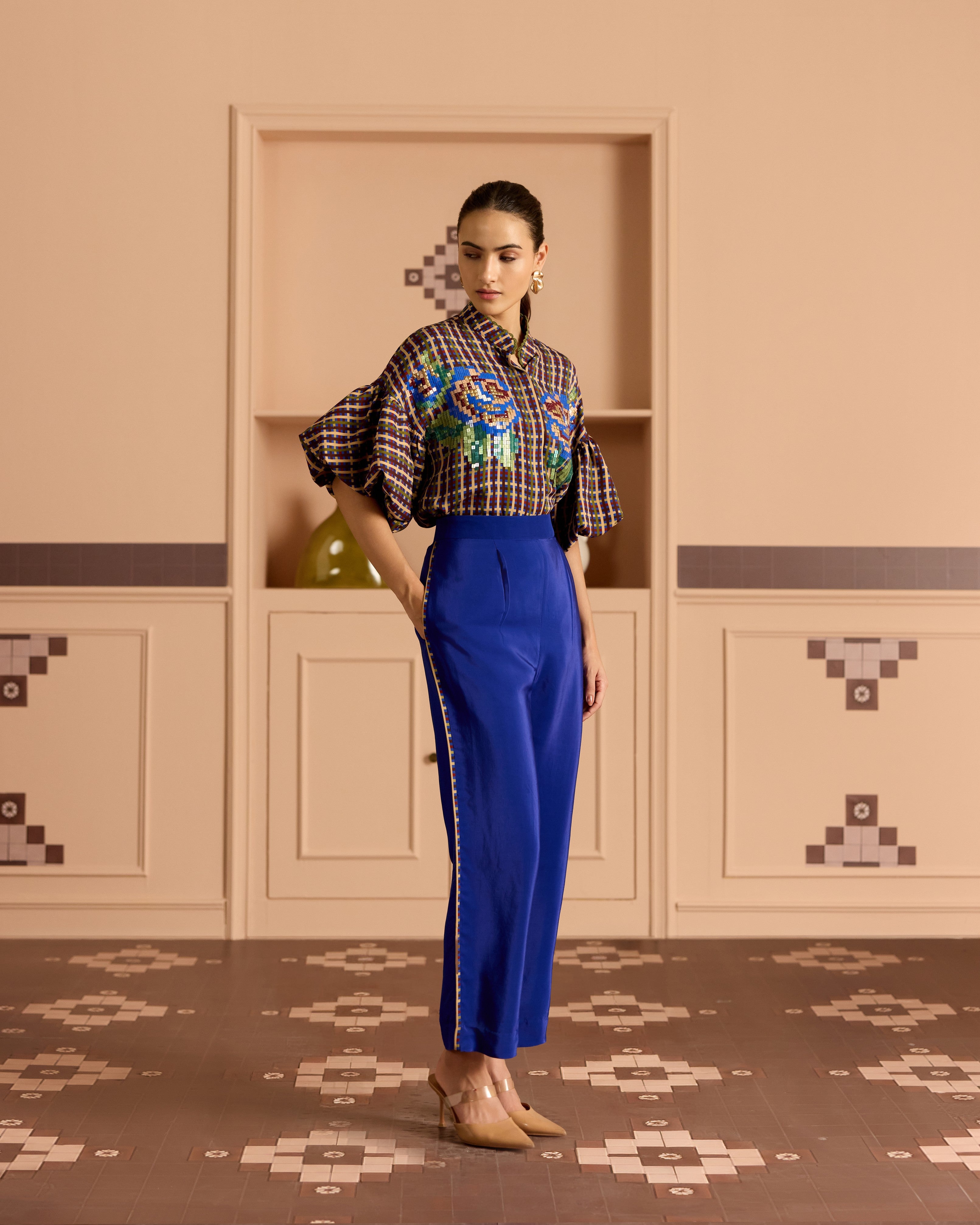 BLUE BALLOON SHIRT