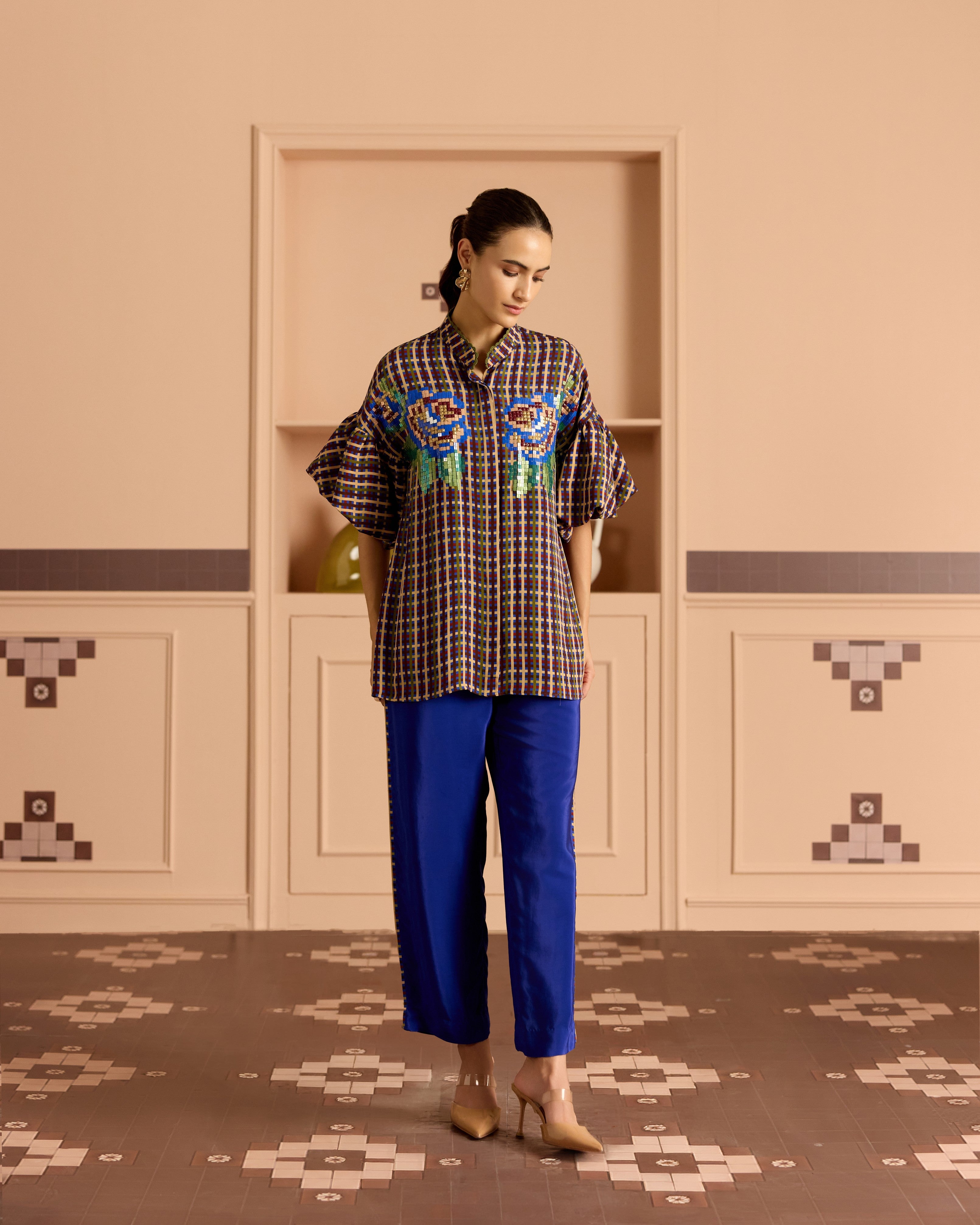 BLUE BALLOON SHIRT