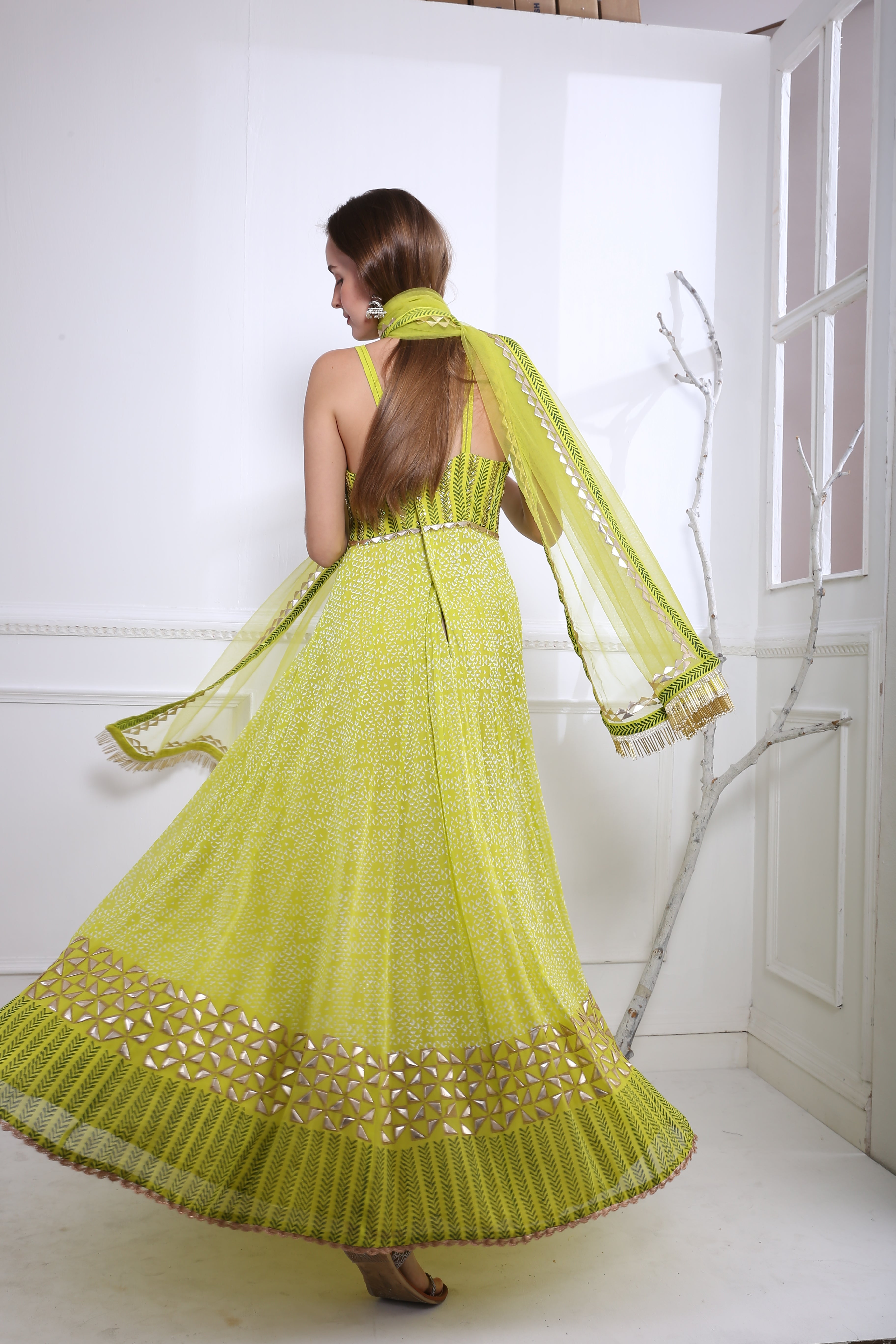 LIME GRASS ANARKALI