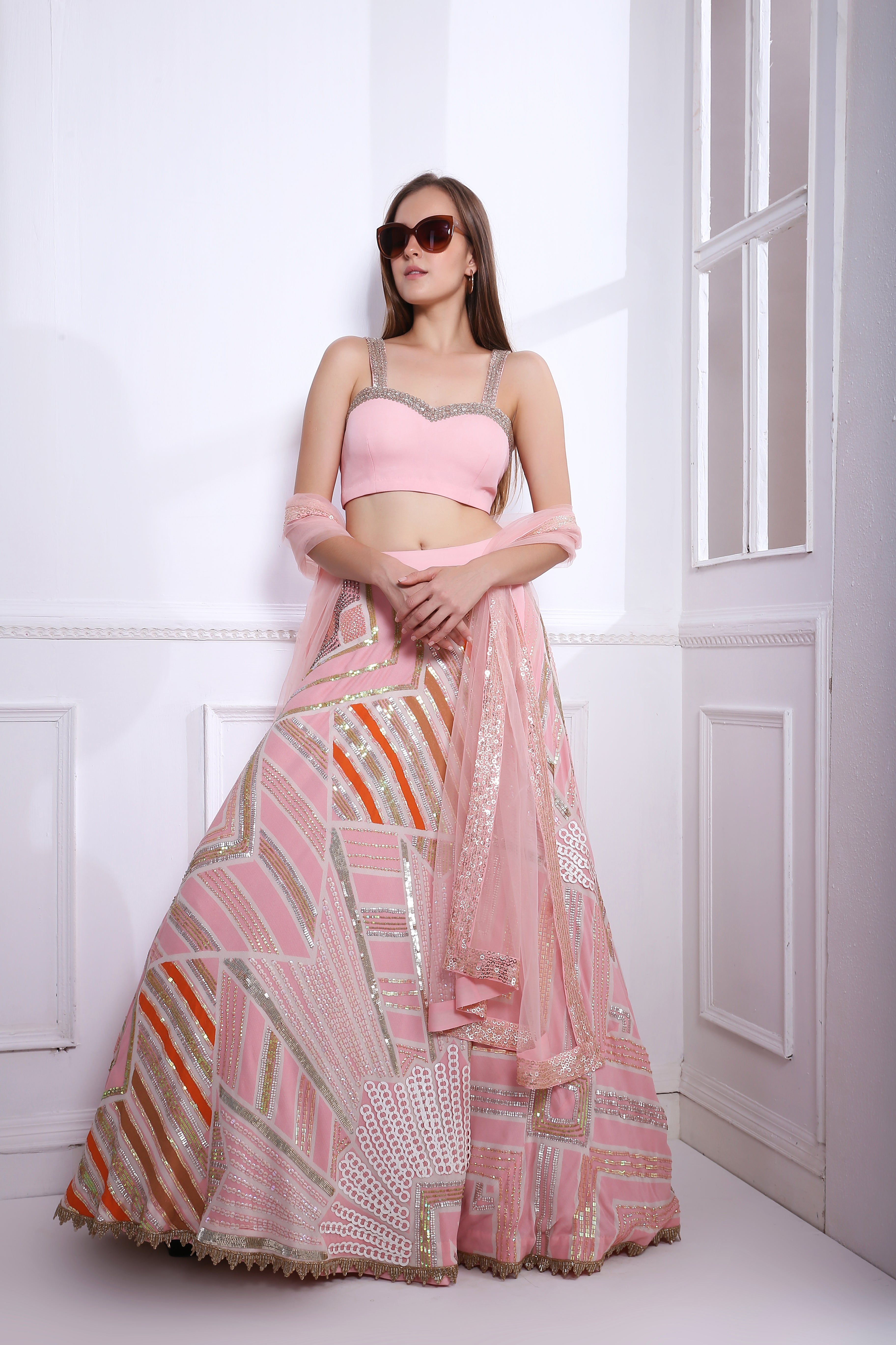 CANDY HEART LEHNGA