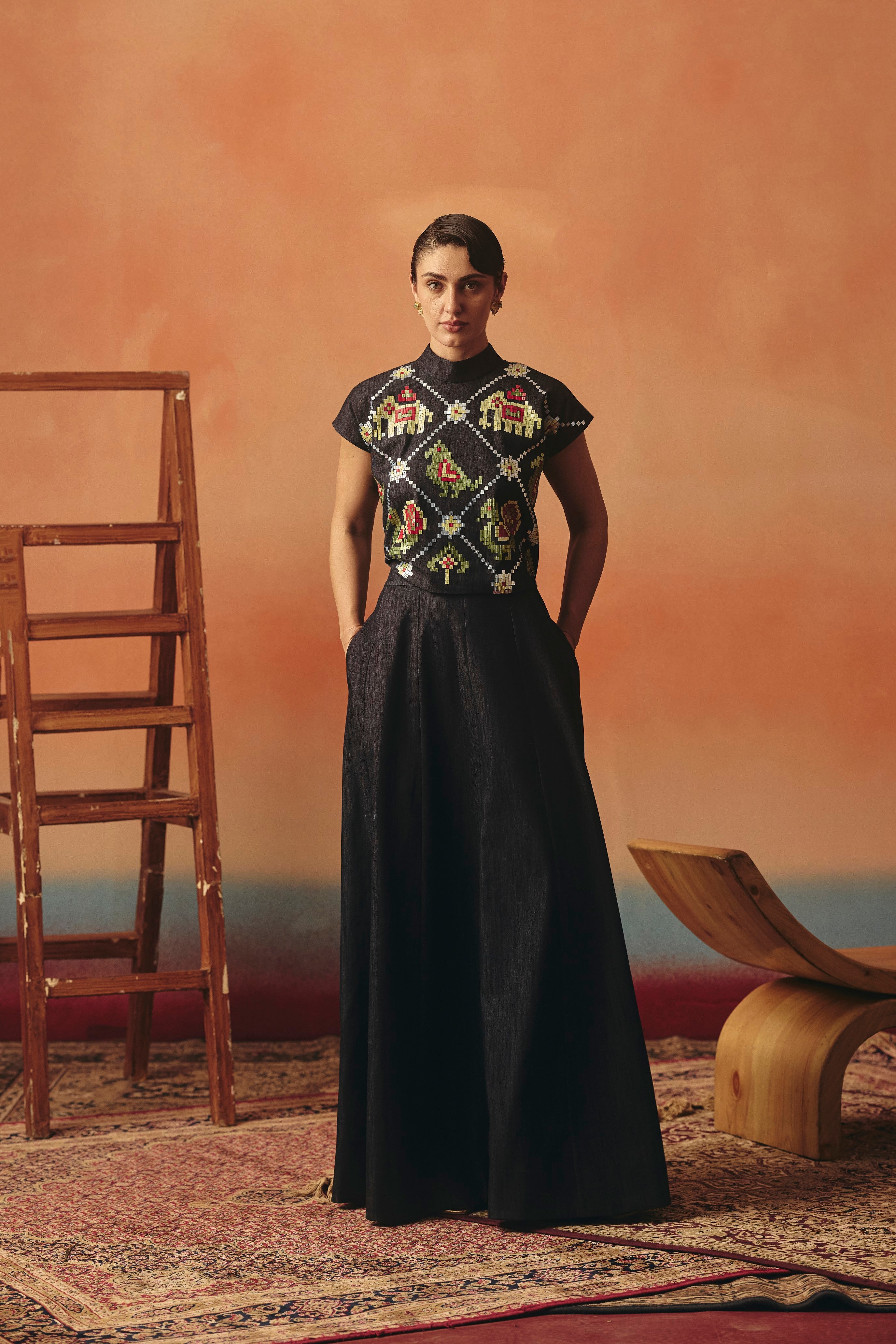 MITHU SKIRT SET