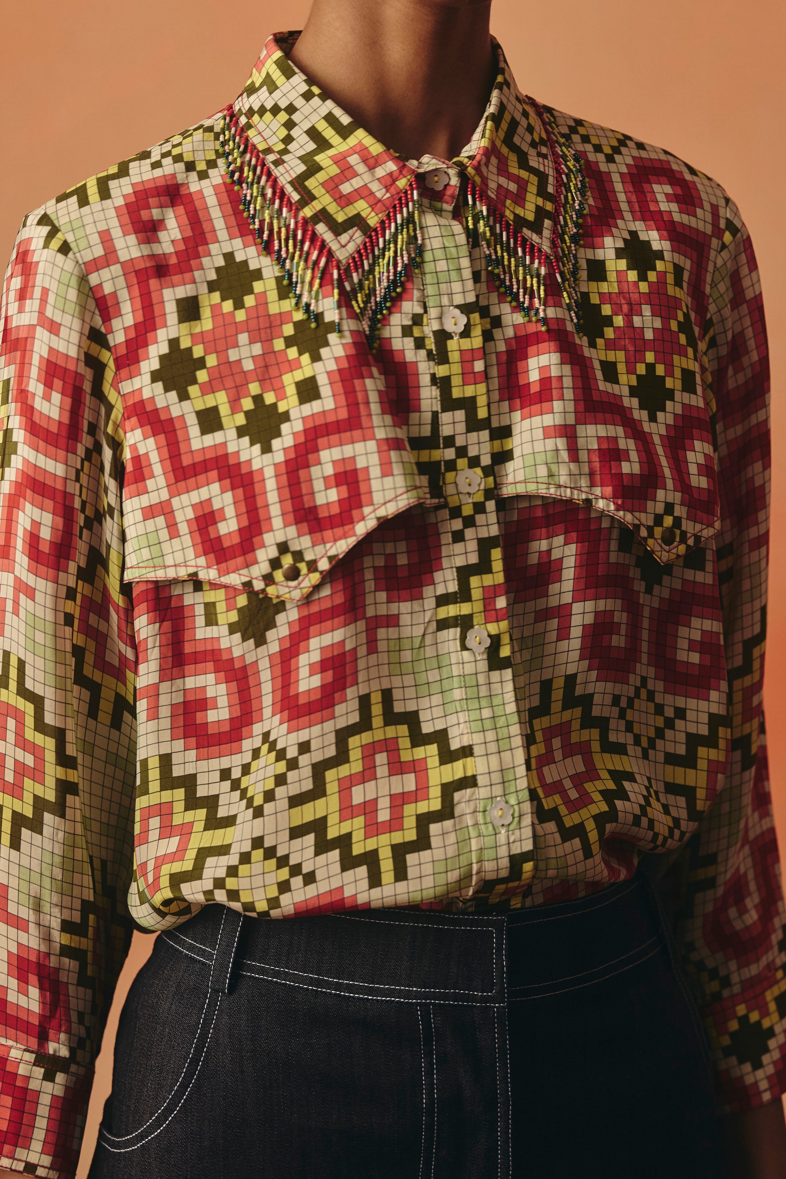 TARA RIVITTED SHIRT