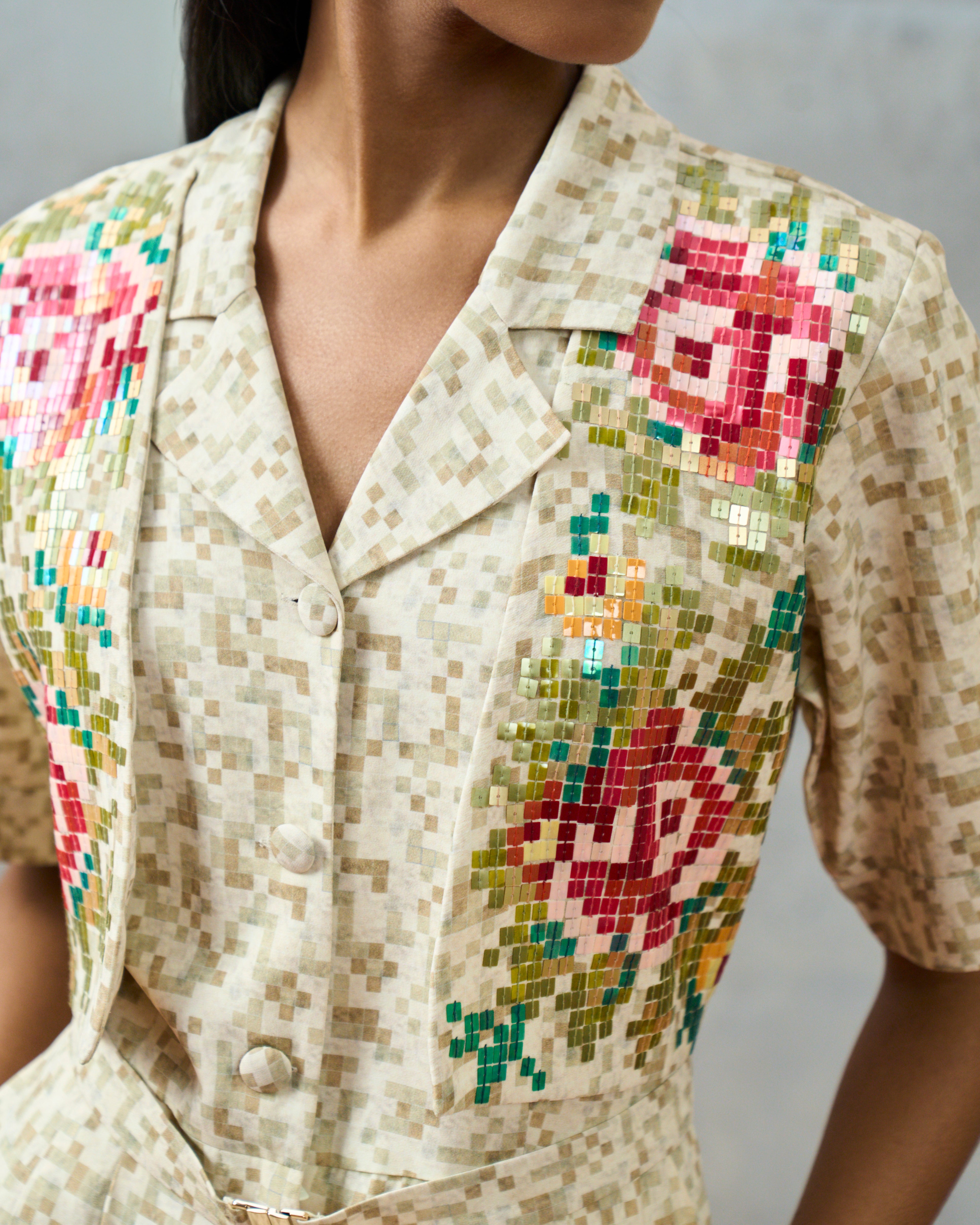 MILOS JUMPSUIT BIEGE