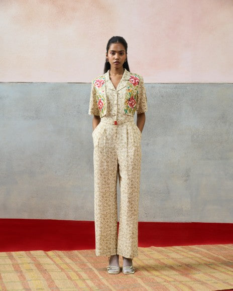 MILOS JUMPSUIT BIEGE