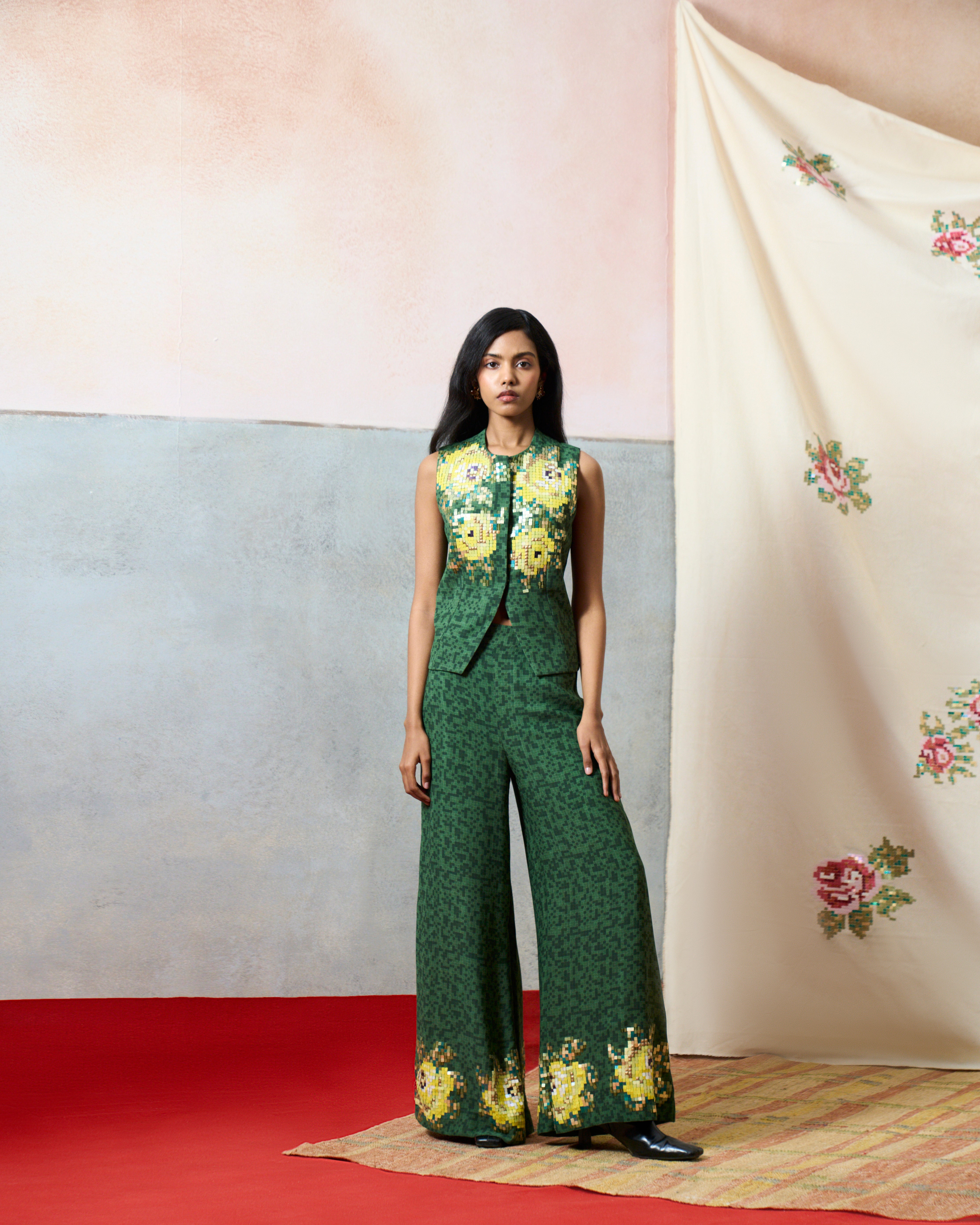 CORSICA WAISTCOAT SET