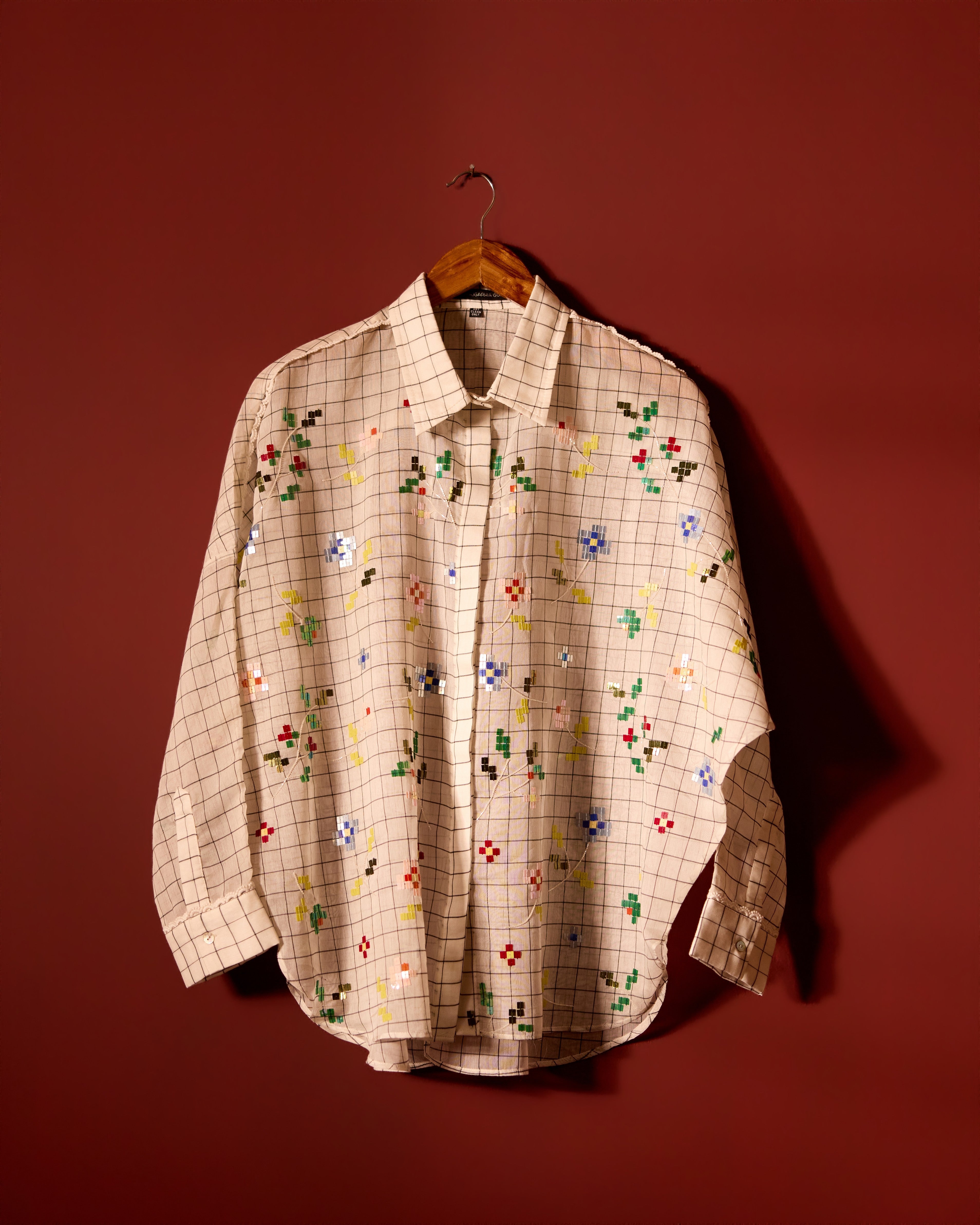WHITE JAAL KIMONO