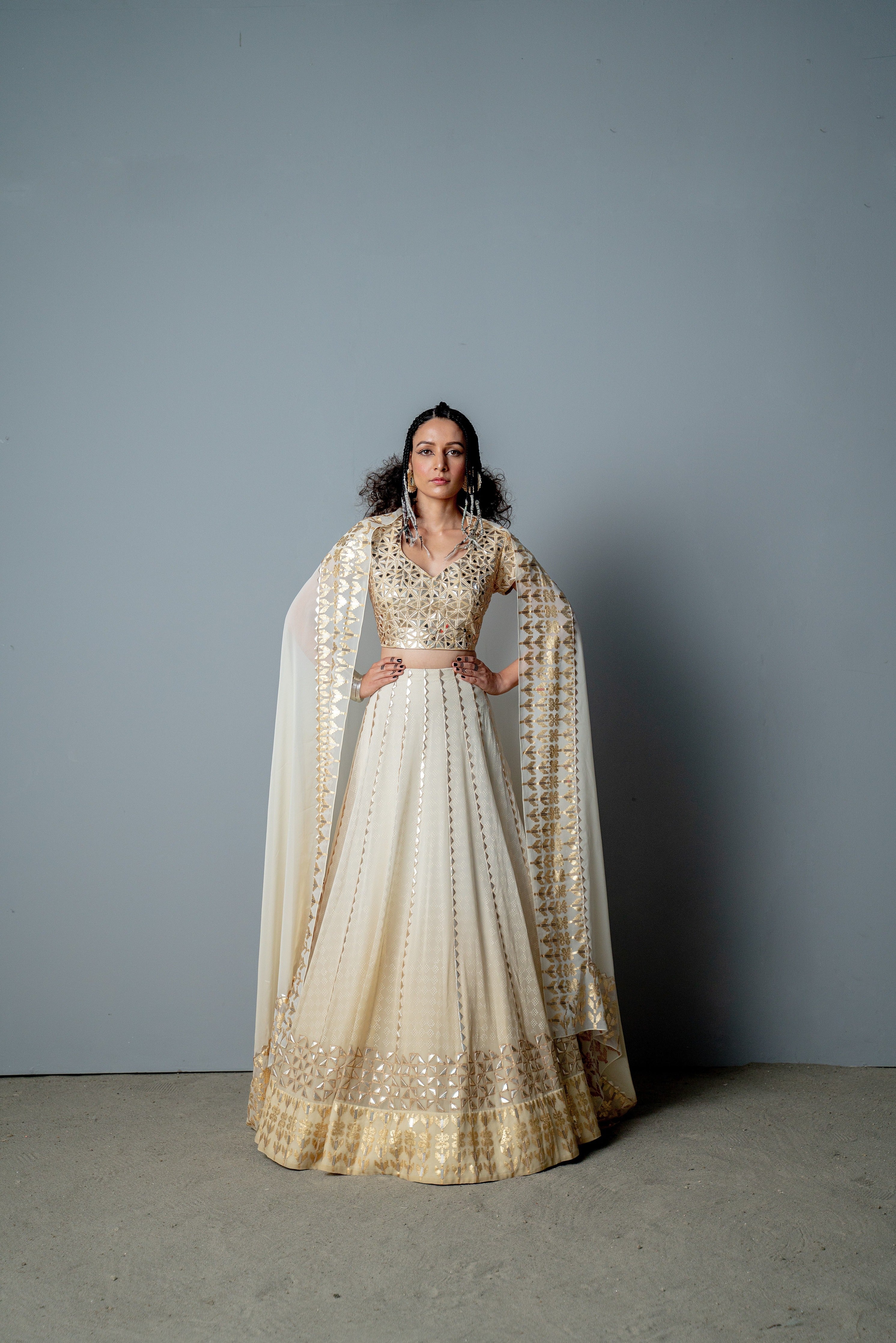 The Cleopatra Lehenga